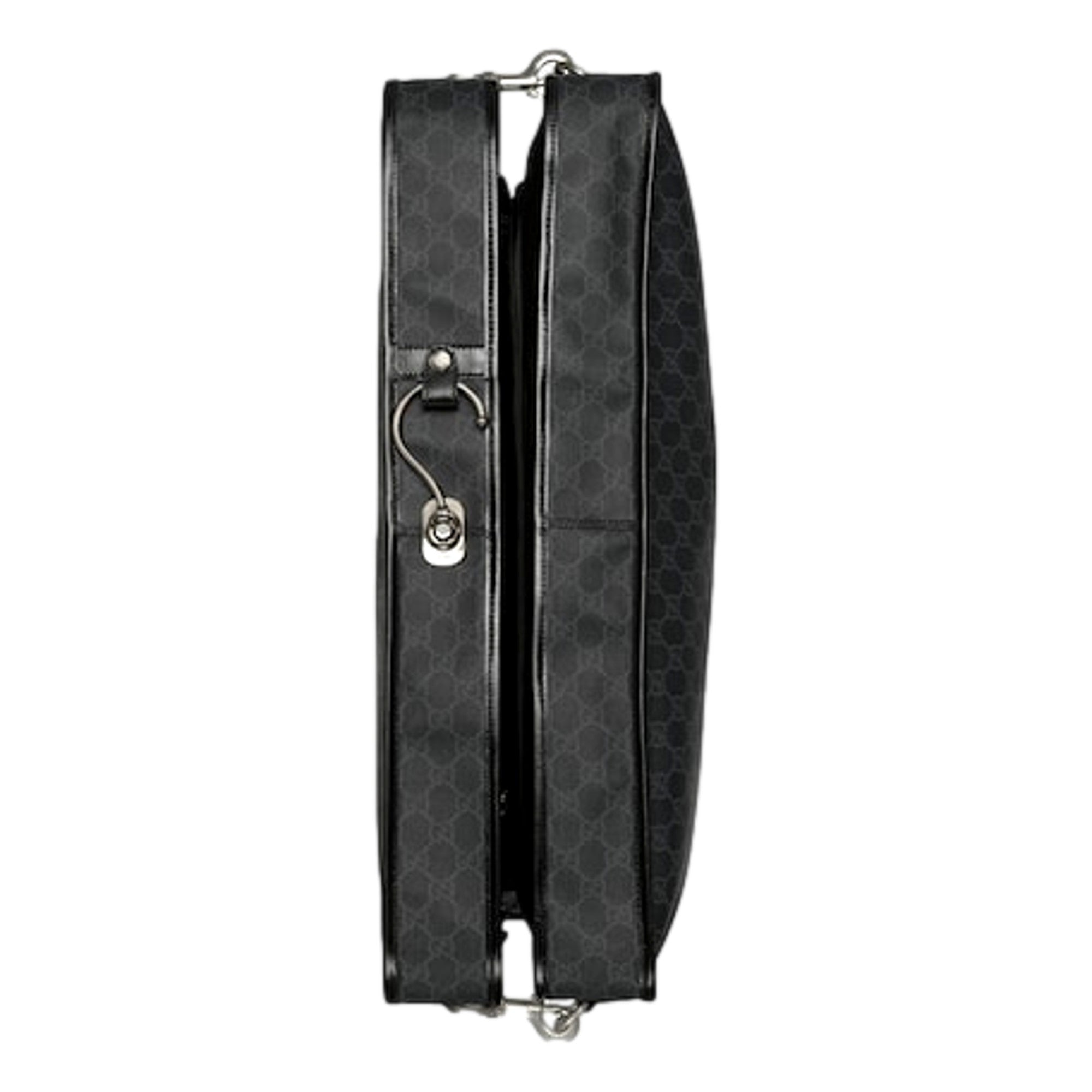 Gucci Supreme Interlocking GG Supreme Black Garment Bag Holdall