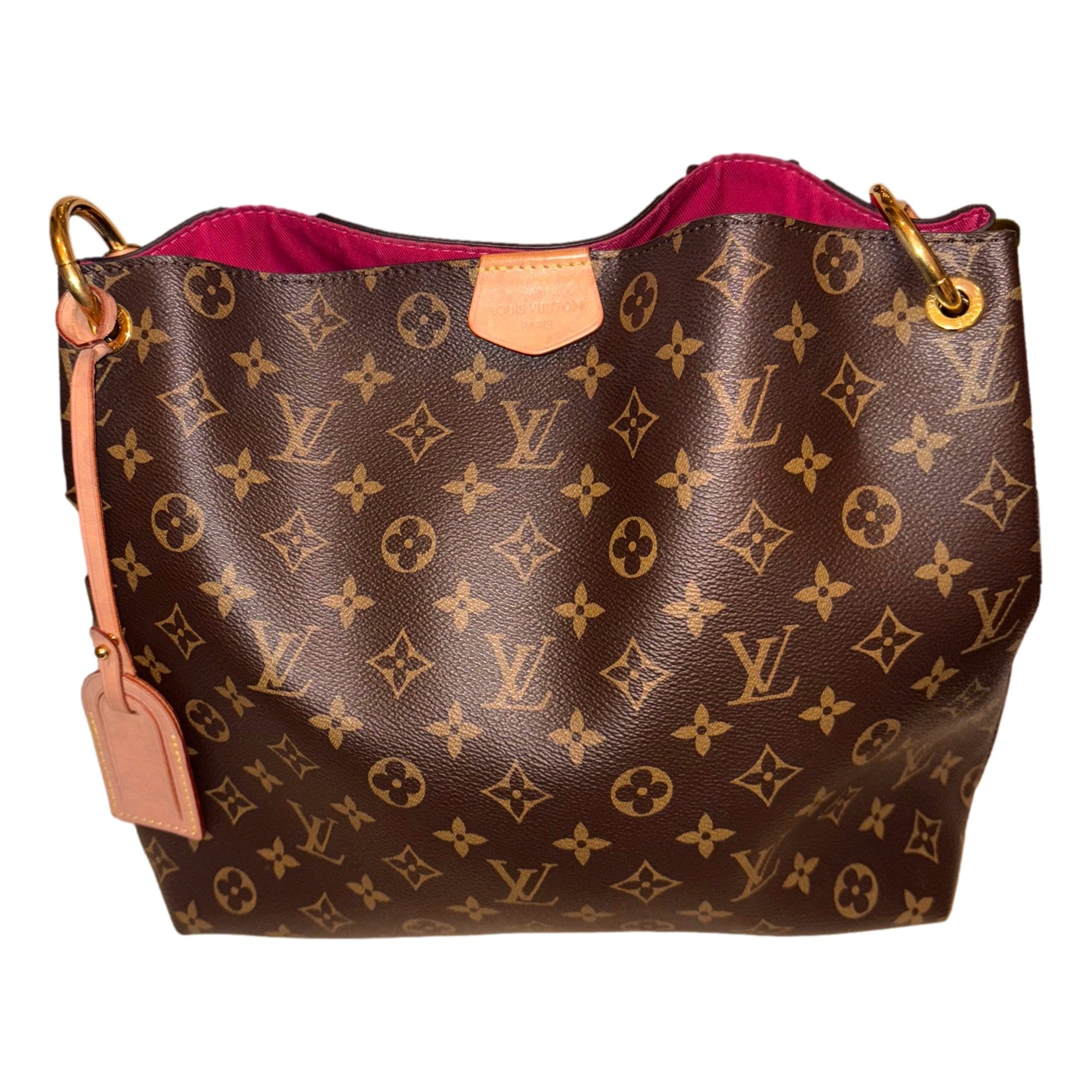 Louis Vuitton Classic Monogram Graceful PM Pivoine Shoulder Bag