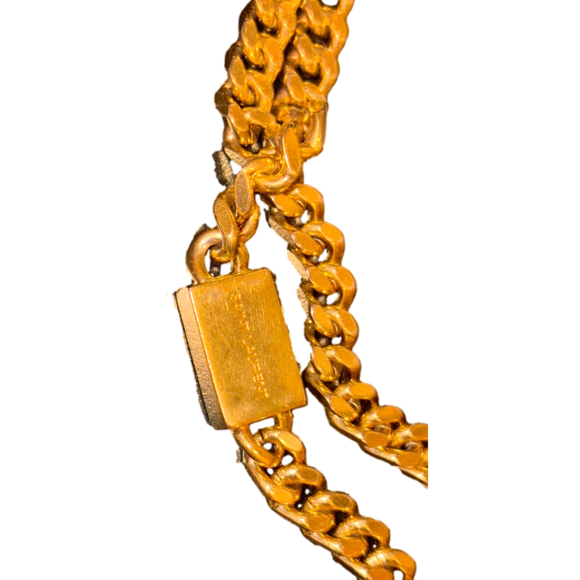 Saint Laurent YSL Kate Red Leather Gold Chain Shoulder Bag