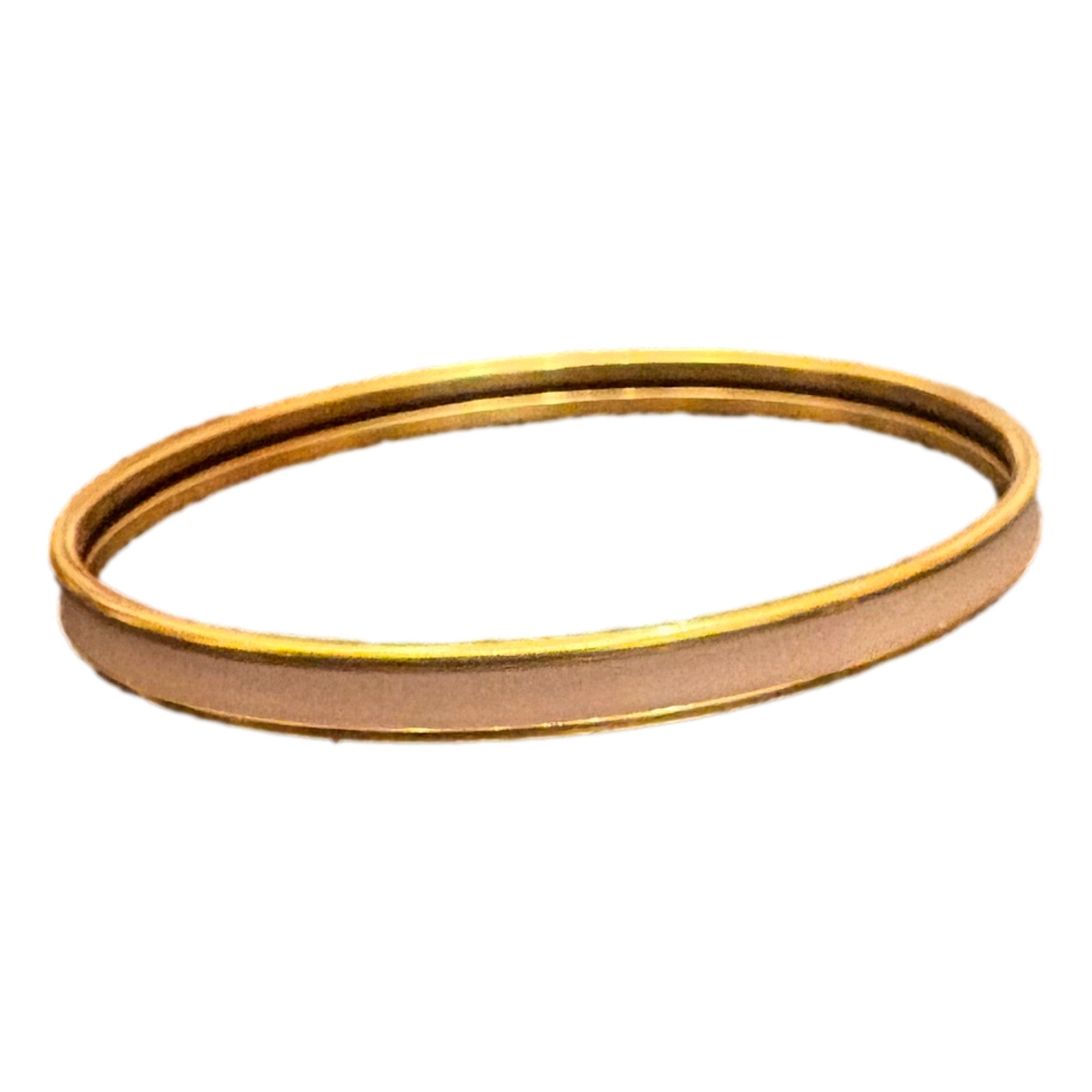 Hermès Beige and Gold Uni Bangle