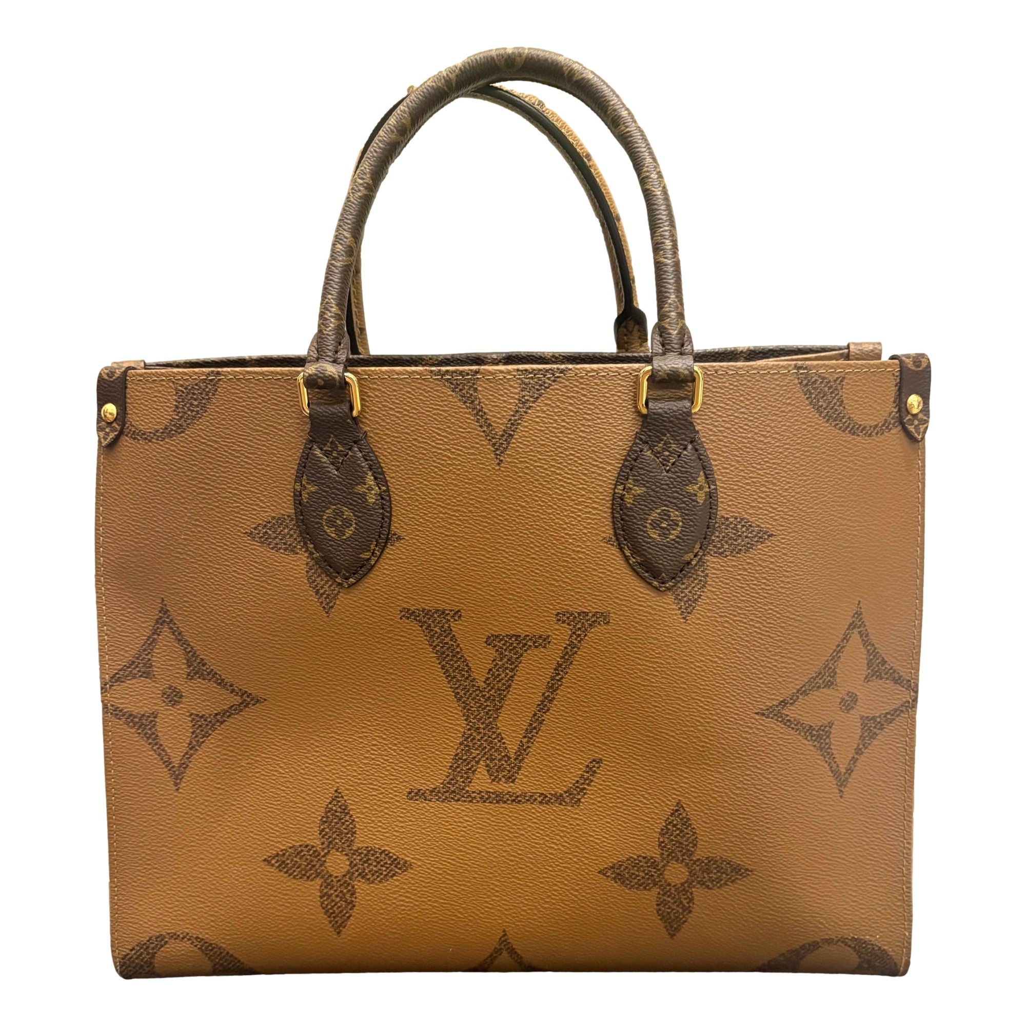 Louis Vuitton On The Go Reverse Monogram Tote MM