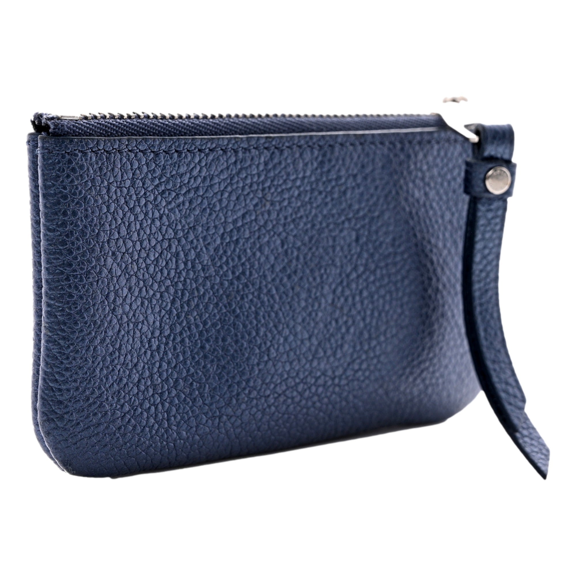 Louis Vuitton Metallic Empreinte Monogram Giant Key Pouch Navy Nacre