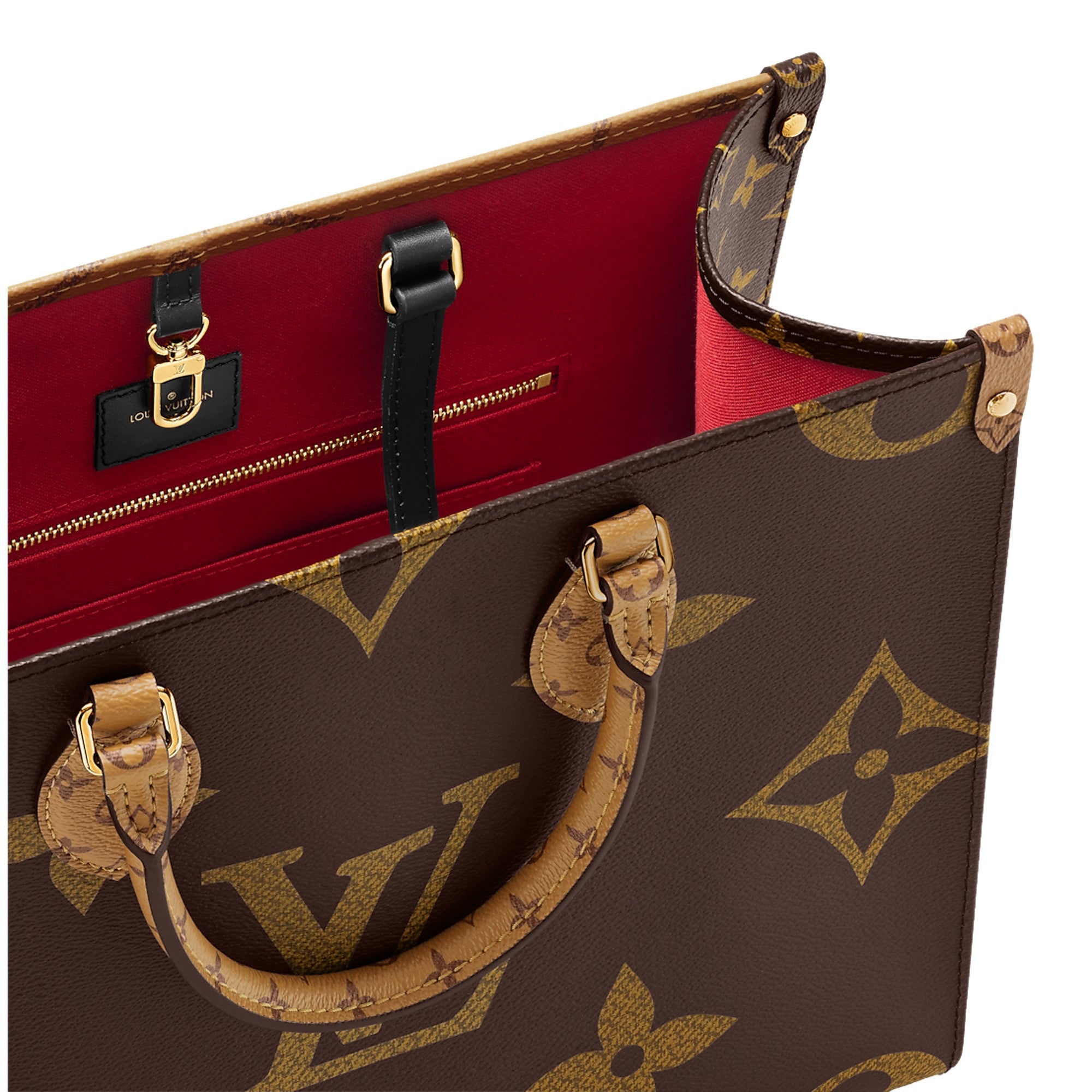 Louis Vuitton On The Go Reverse Monogram Tote MM