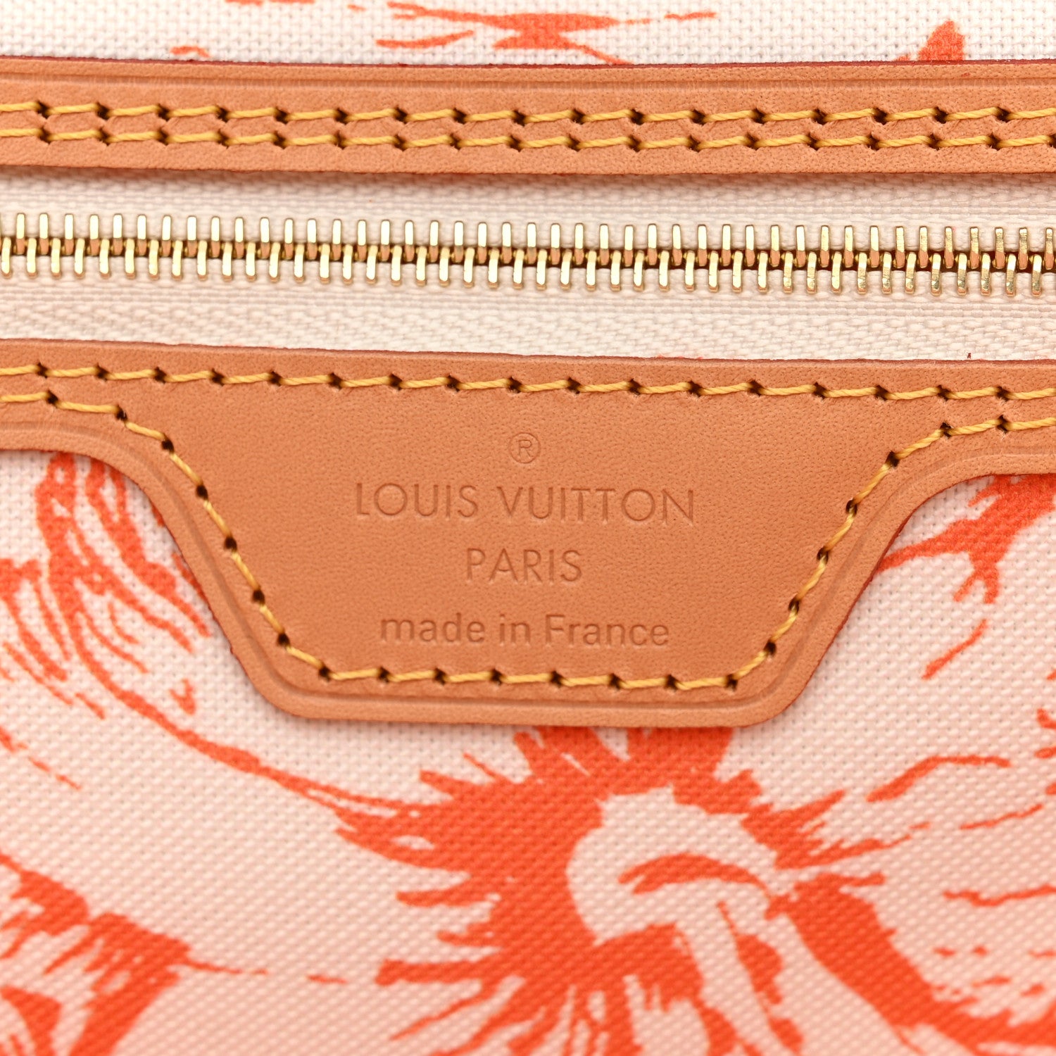 Louis Vuitton By The Pool Monogram Giant 2.0 Neverfull MM With Detachable Pouch Coral