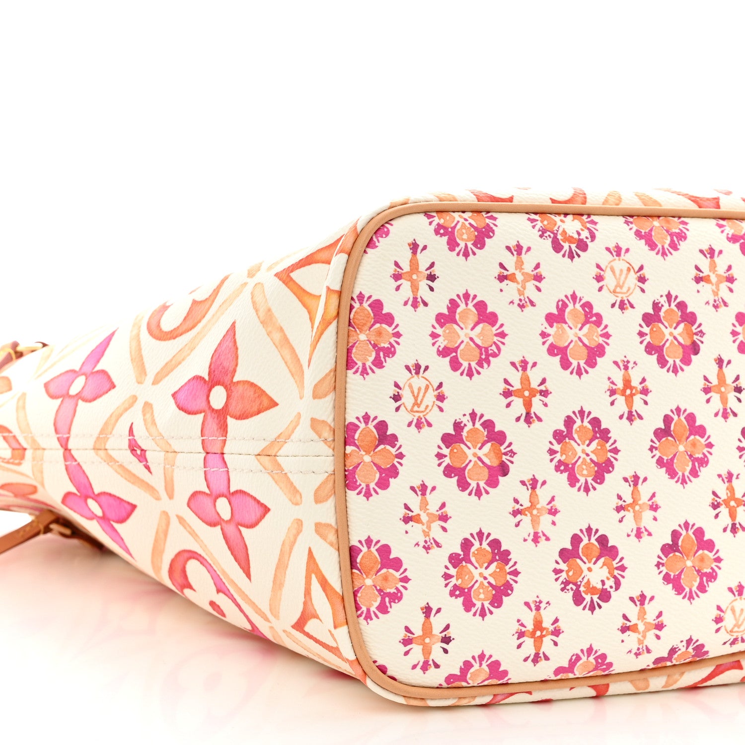 Louis Vuitton By The Pool Monogram Giant 2.0 Neverfull MM With Detachable Pouch Coral