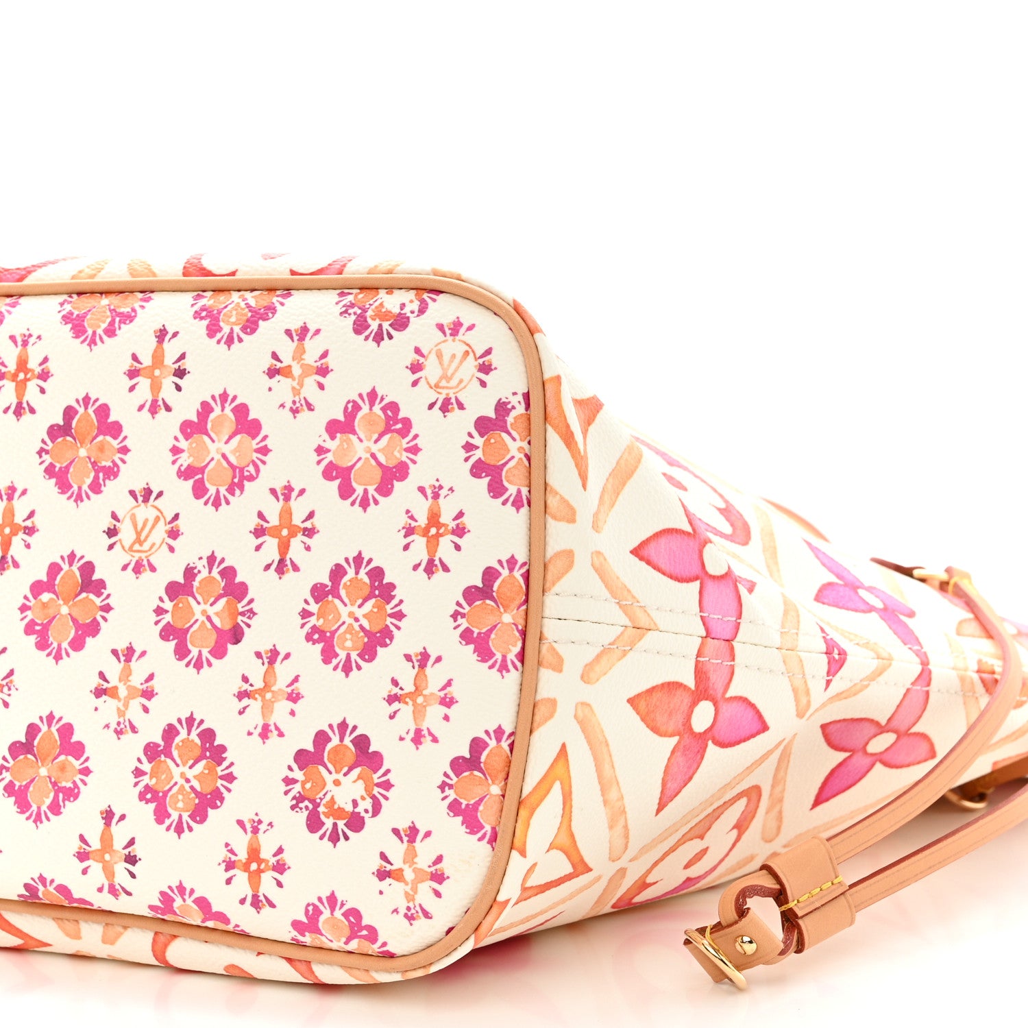 Louis Vuitton By The Pool Monogram Giant 2.0 Neverfull MM With Detachable Pouch Coral