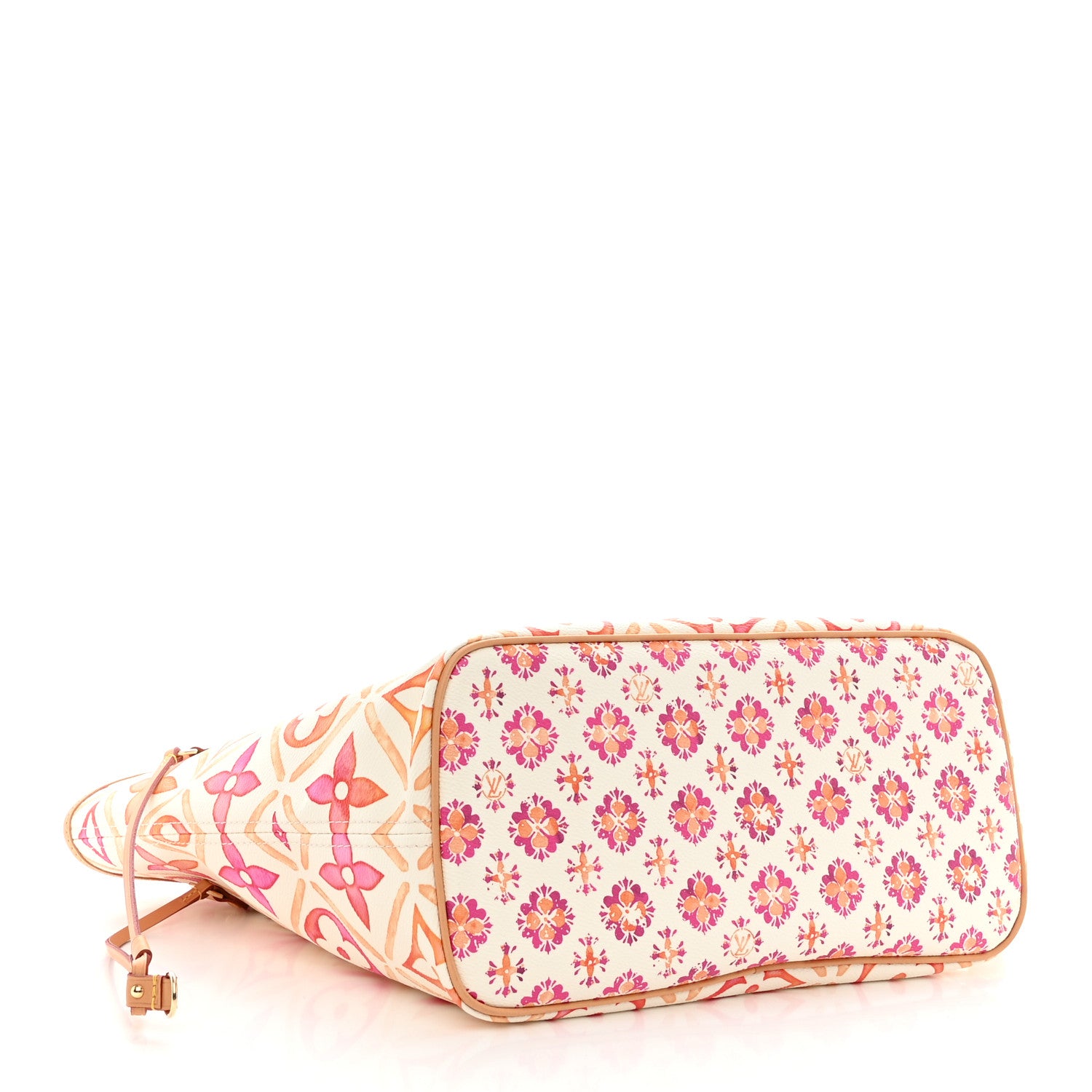 Louis Vuitton By The Pool Monogram Giant 2.0 Neverfull MM With Detachable Pouch Coral