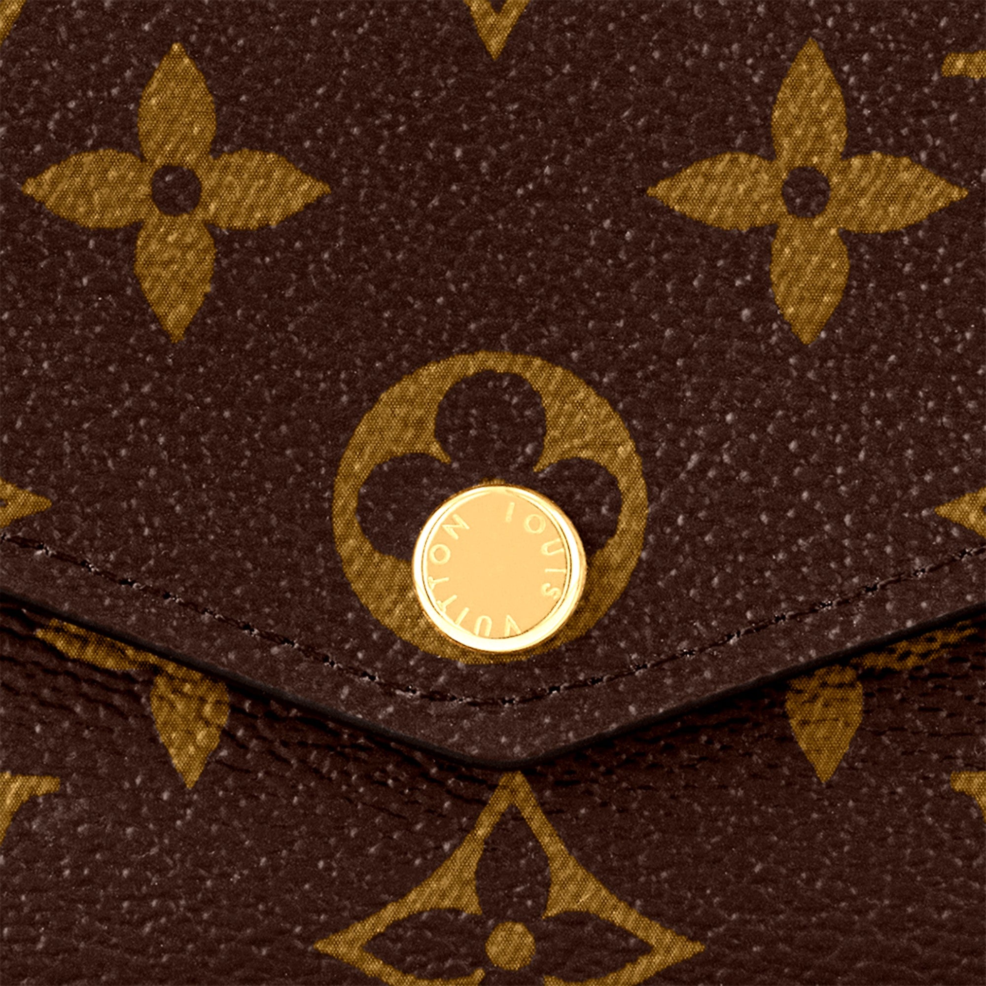 Louis Vuitton Brown Monogram Canvas Sarah Wallet