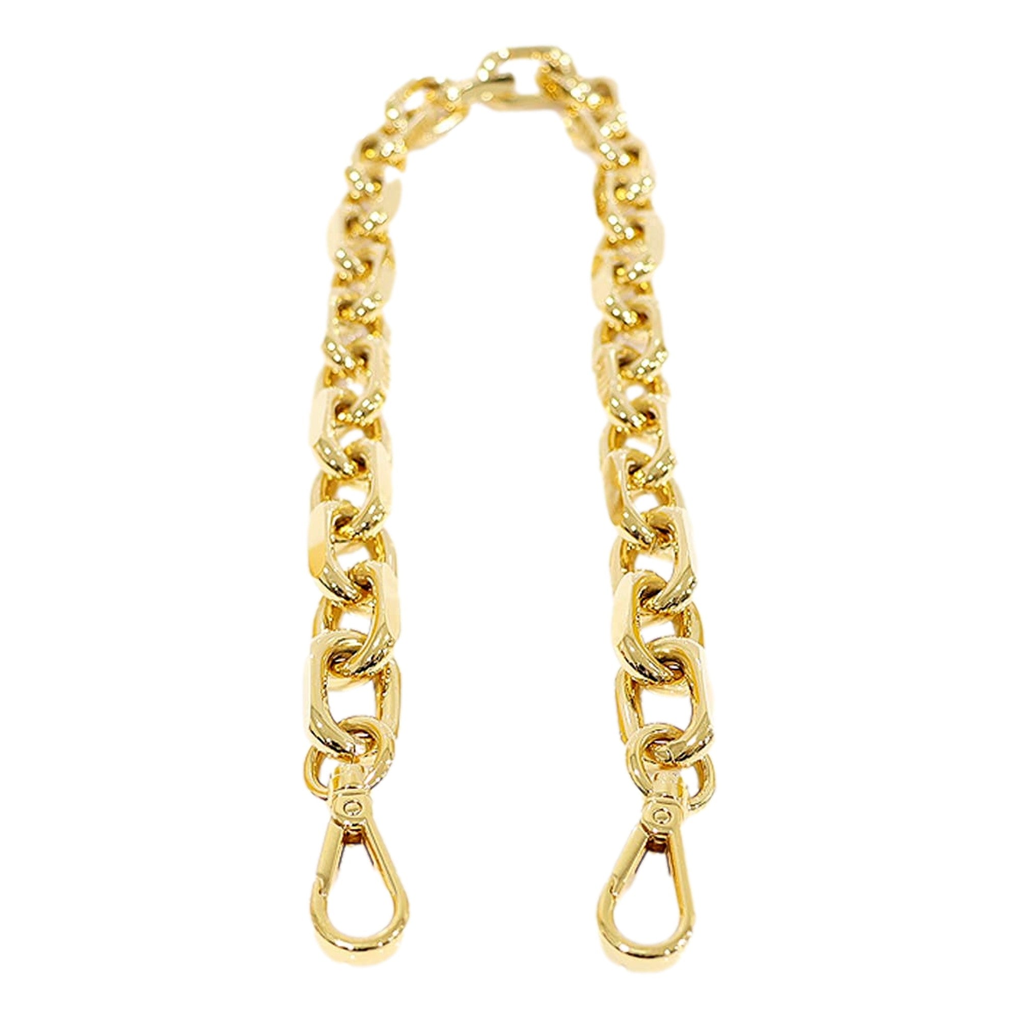 Fendi Strap You Gold Metal Chain Strap | Queen Bee of Beverly Hills