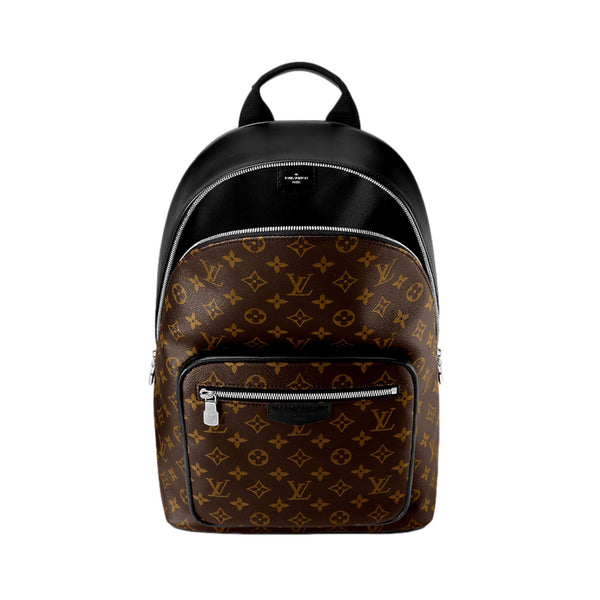 Louis Vuitton Josh Backpack Monogram Macassar Brown/Black in Coated  Canvas/Leather with Silver-tone - US