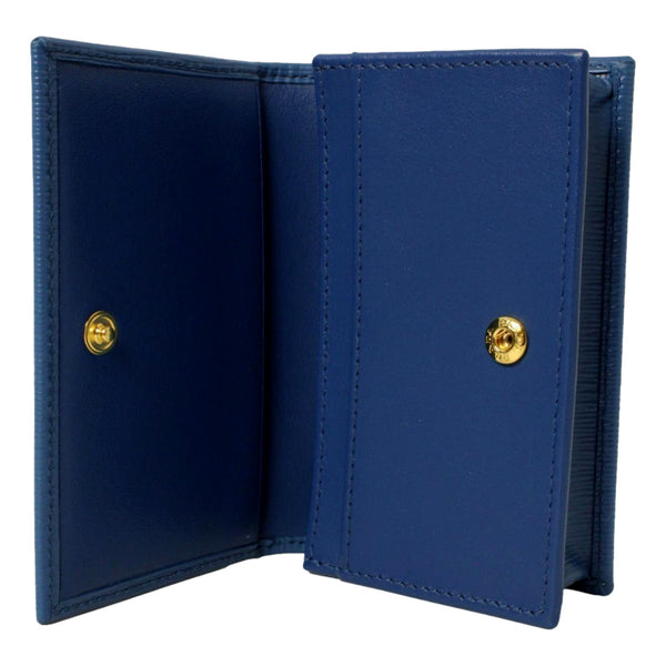 ★PRADA★ 23FW Women's Vitello Triangular Logo Half Wallet ( 8f3421c9-470a-41d6-91d4-