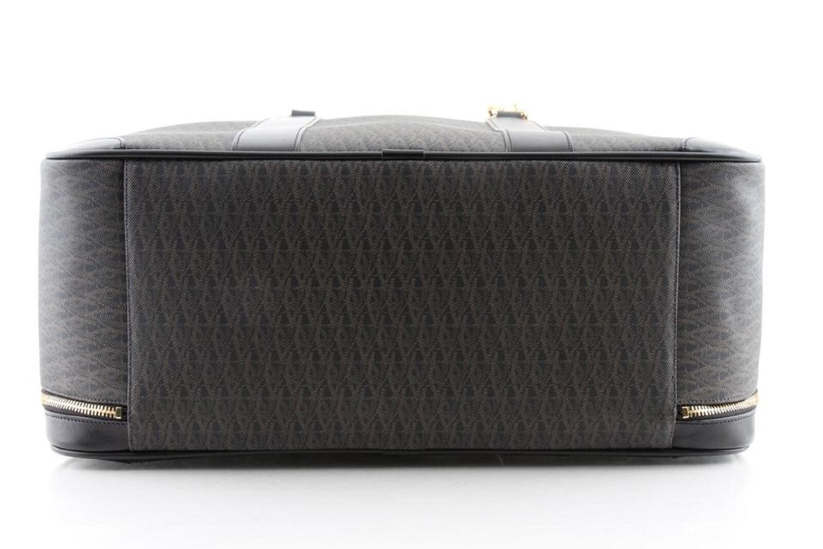 Saint Laurent Toile Classic Monogram Rodeo Black Large Luggage Case at_Queen_Bee_of_Beverly_Hills