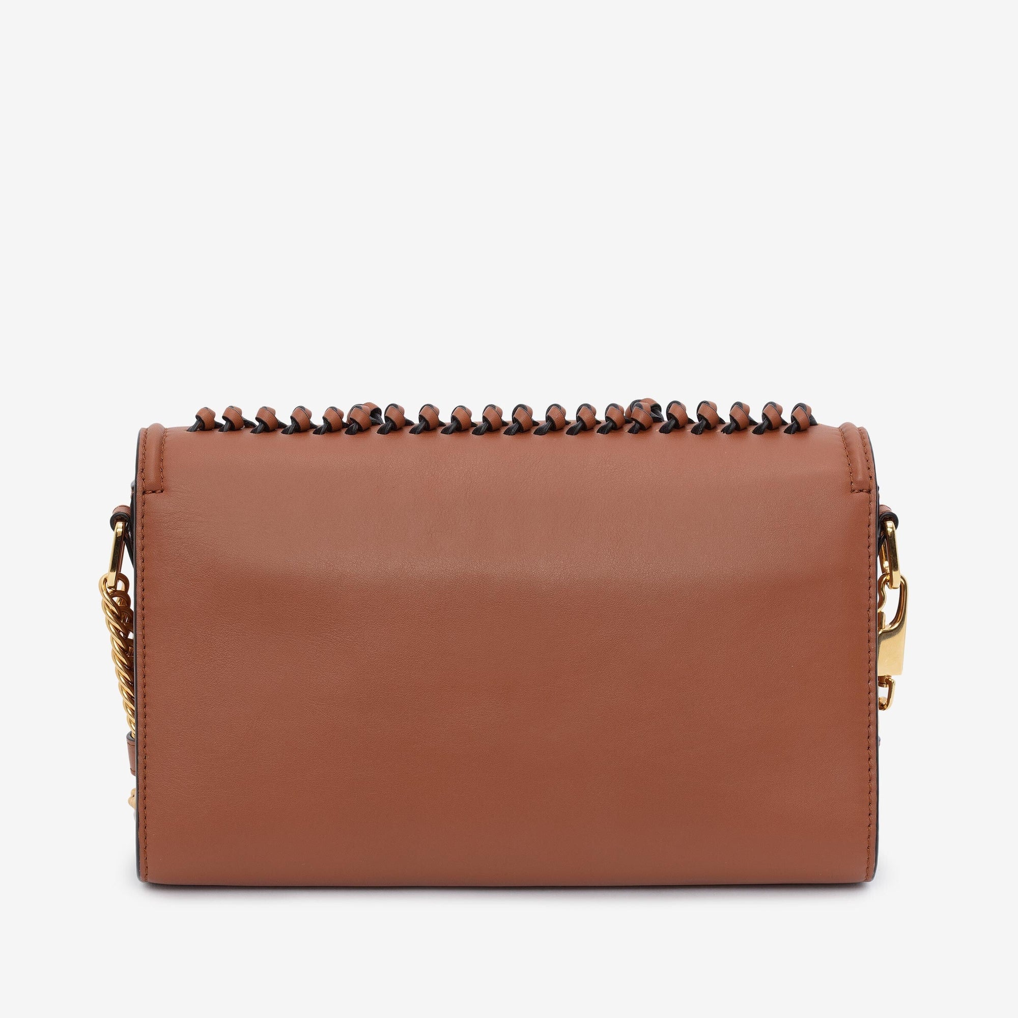 Alexander McQueen The Story Knotted Brown Handbag 631472 at_Queen_Bee_of_Beverly_Hills