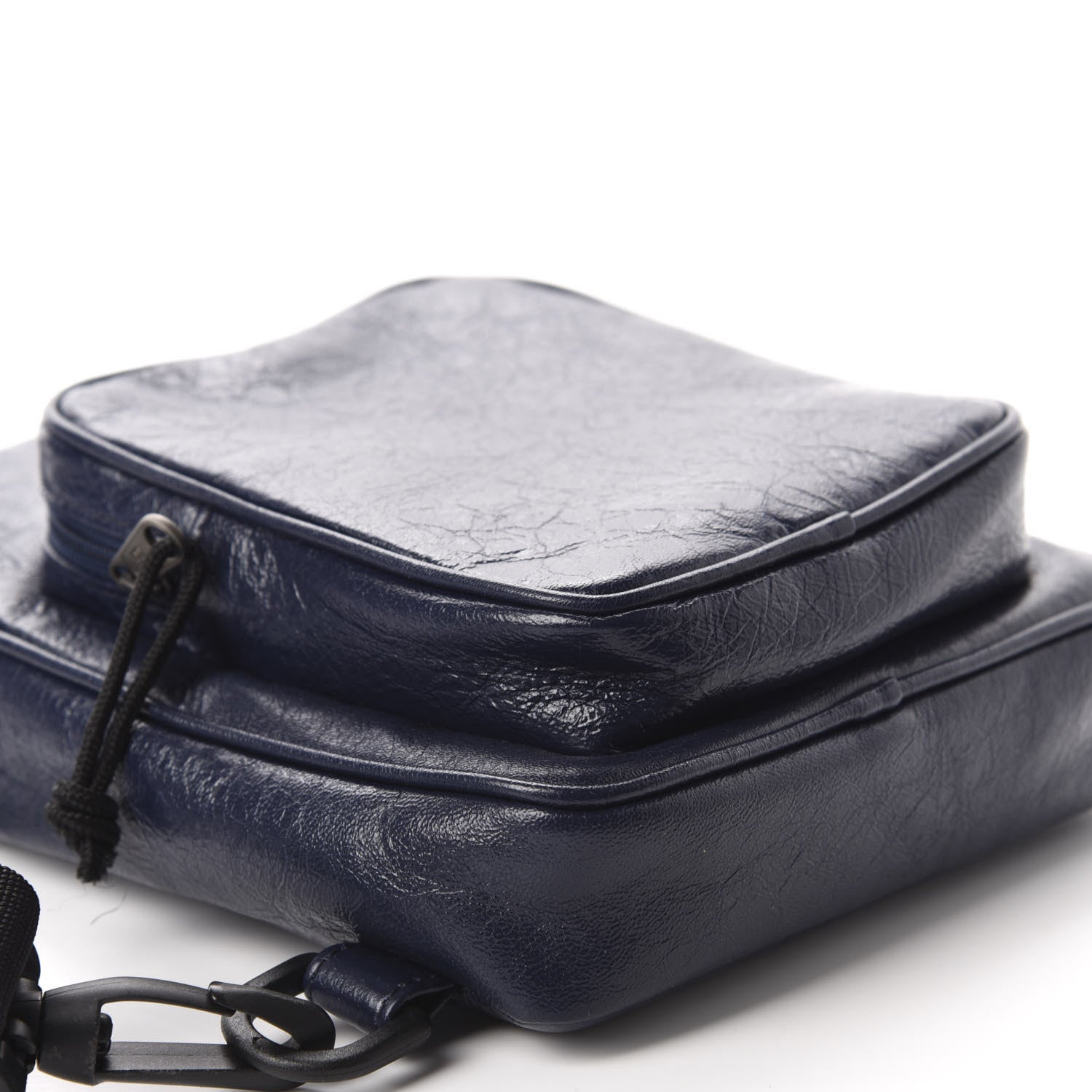 Balenciaga Arena Blue Lambskin Leather Backpack Bag 620260 at_Queen_Bee_of_Beverly_Hills