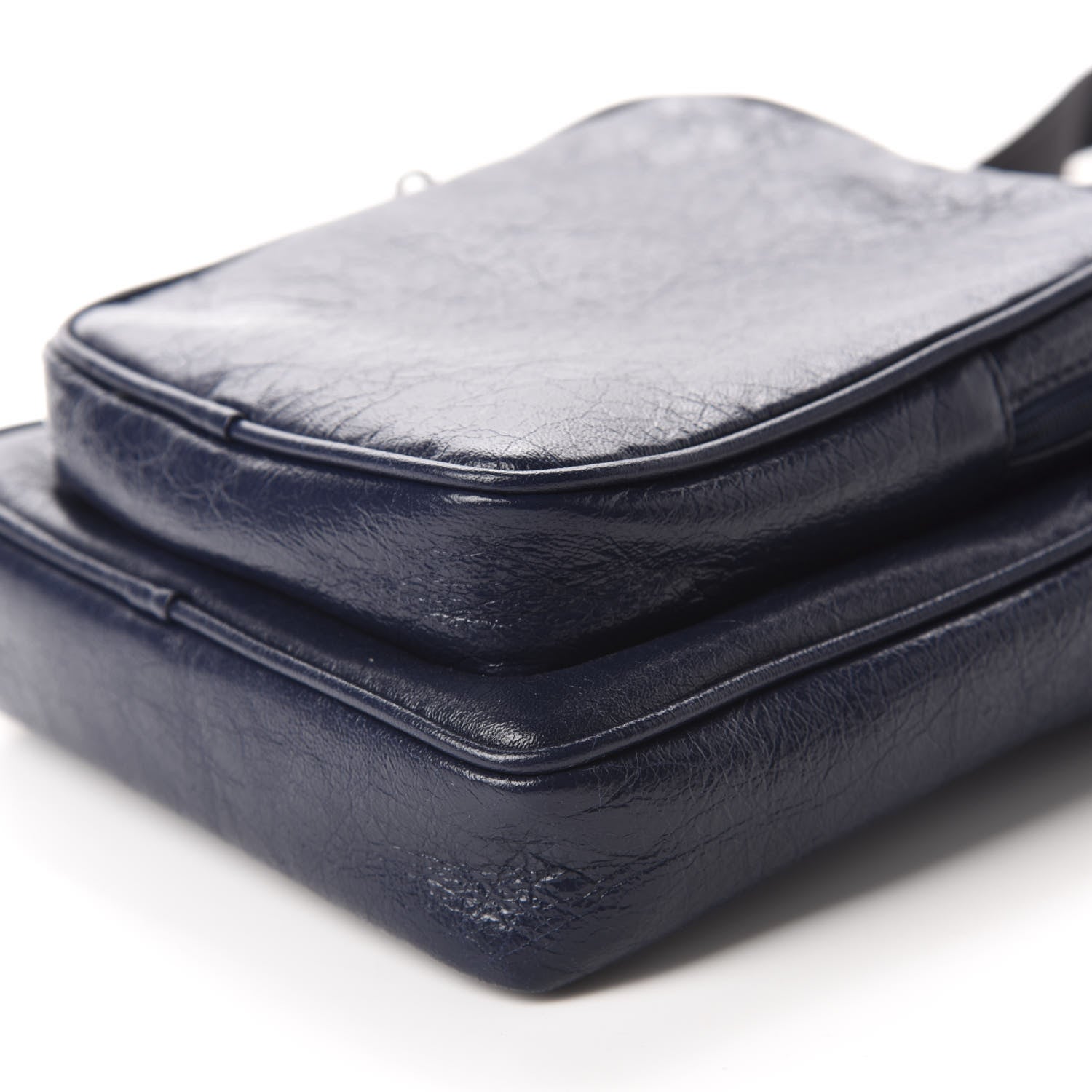 Balenciaga Arena Blue Lambskin Leather Backpack Bag 620260 at_Queen_Bee_of_Beverly_Hills
