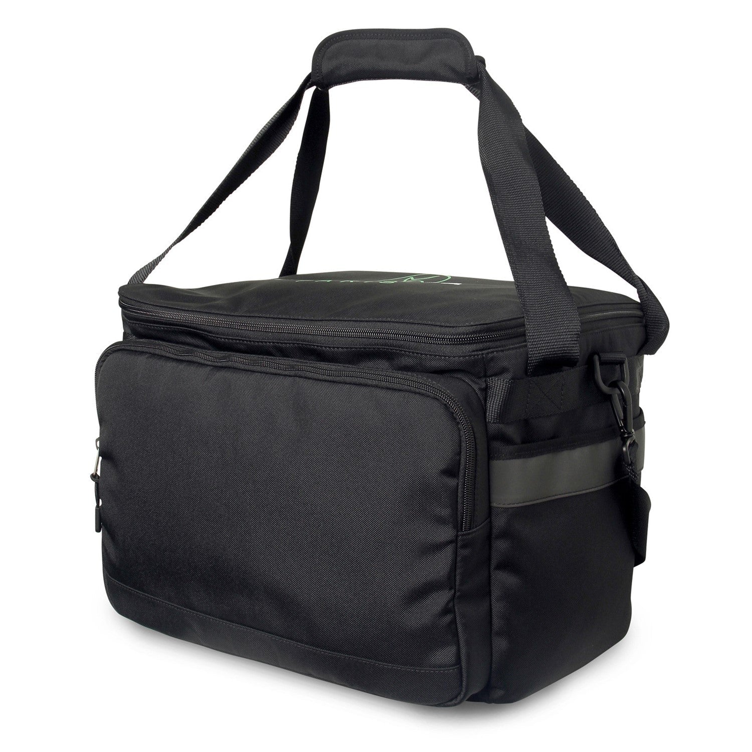 Balenciaga Black Recycled Nylon Messenger Tote 658177 at_Queen_Bee_of_Beverly_Hills