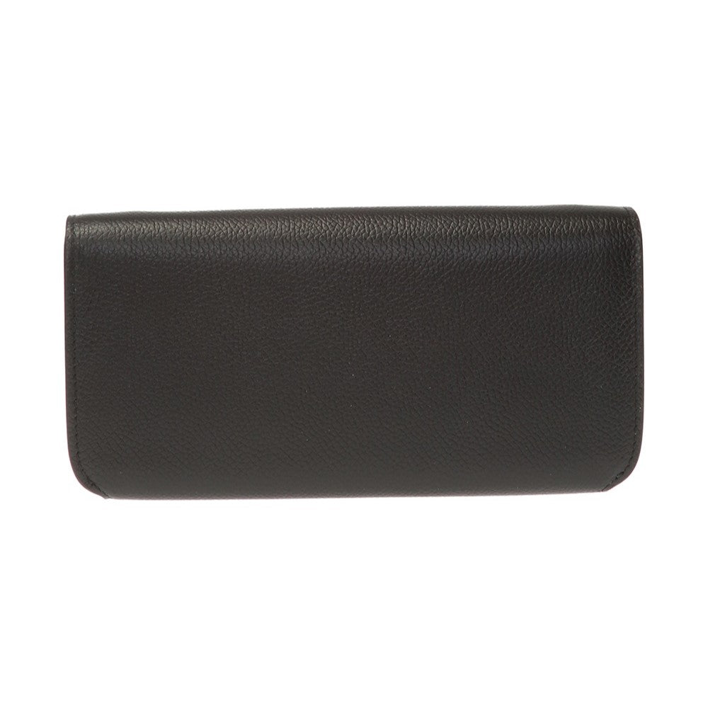 Balenciaga Everyday Black Leather Logo Chain Wallet Bag 593784 at_Queen_Bee_of_Beverly_Hills