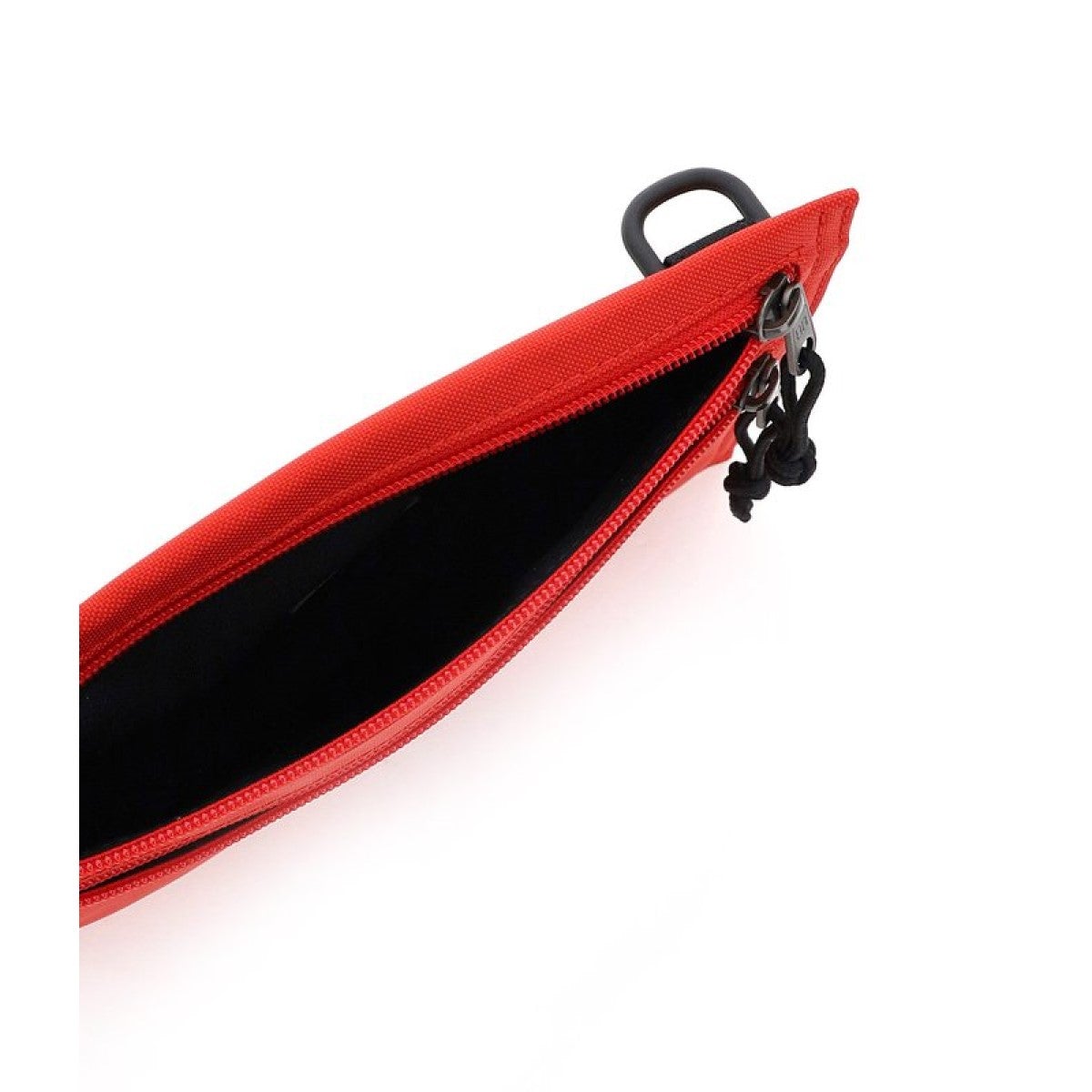 Balenciaga Explorer Pouch Bright Red Nylon Logo 618379 at_Queen_Bee_of_Beverly_Hills