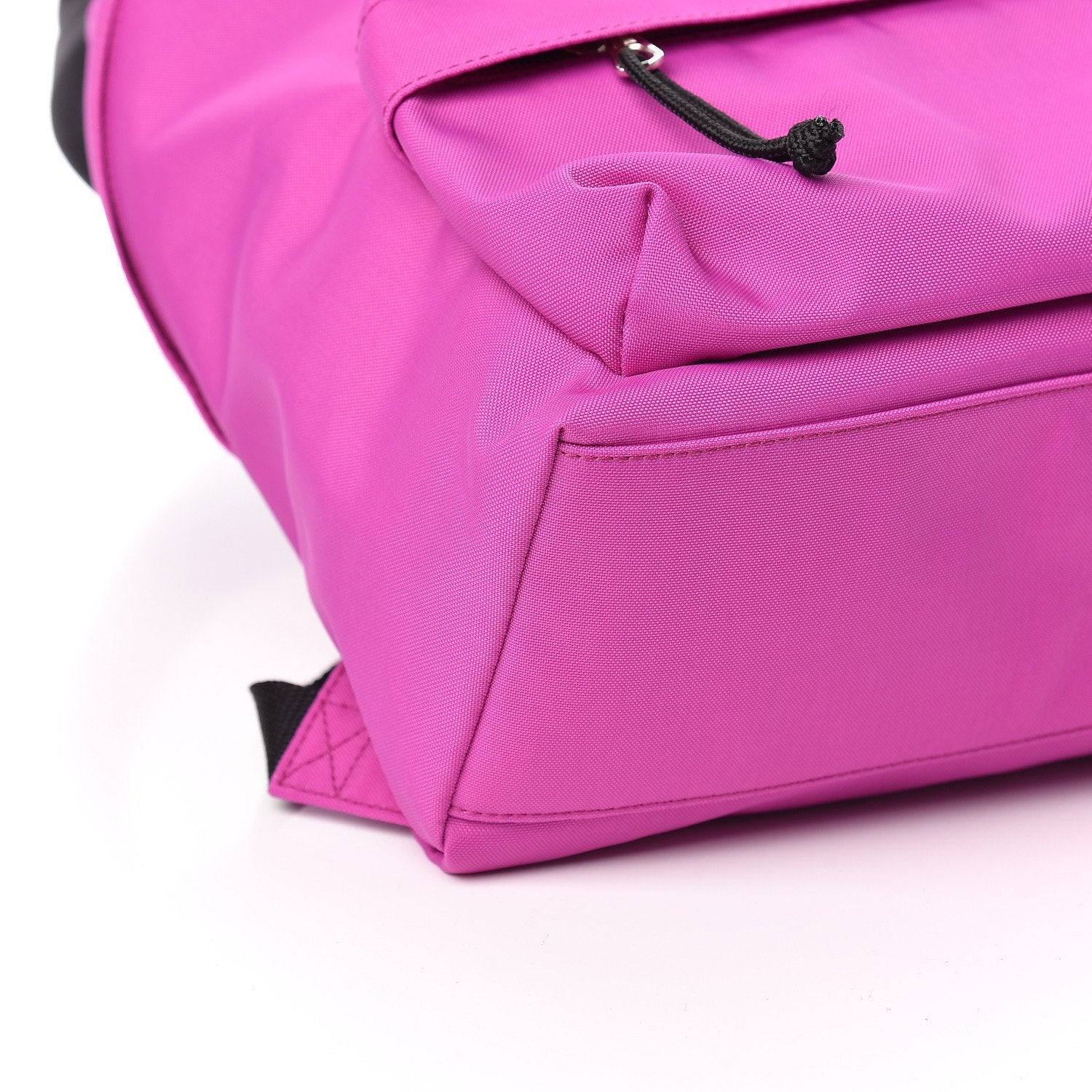 Balenciaga Logo Embroidered Sport Nylon Pink Backpack 565798 at_Queen_Bee_of_Beverly_Hills