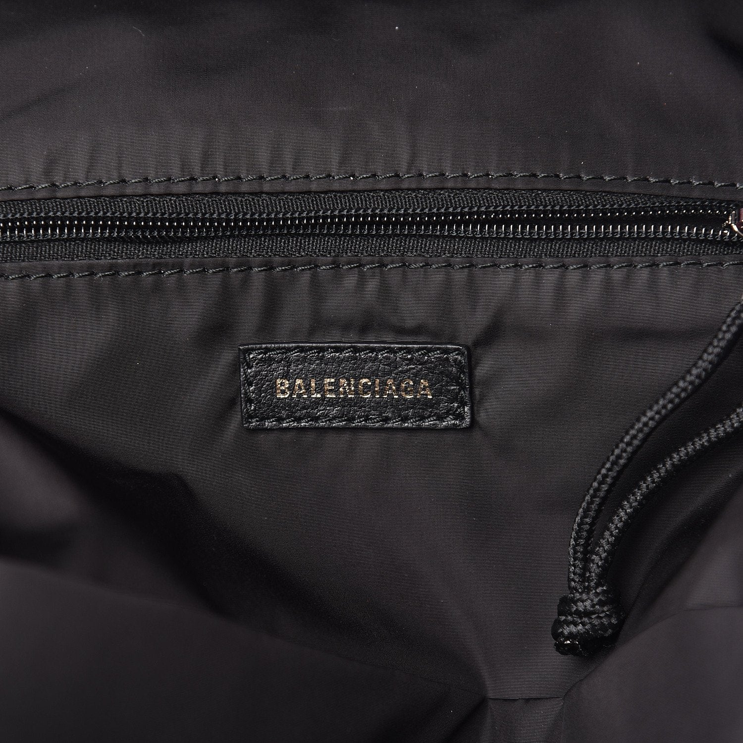 Balenciaga Logo Embroidered Sport Nylon Pink Backpack 565798 at_Queen_Bee_of_Beverly_Hills