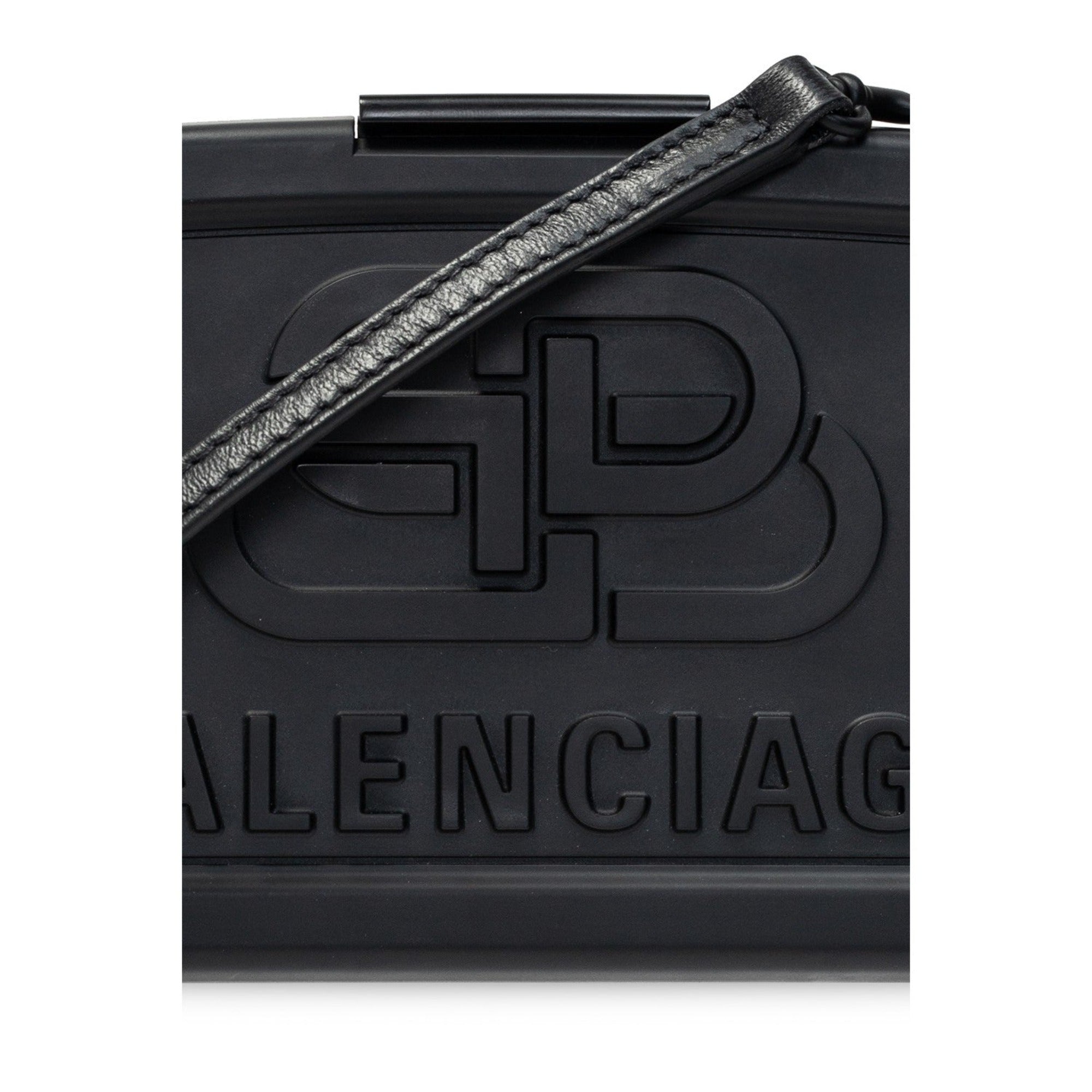 Balenciaga Lunch Box Black Shoulder Bag 638207 at_Queen_Bee_of_Beverly_Hills