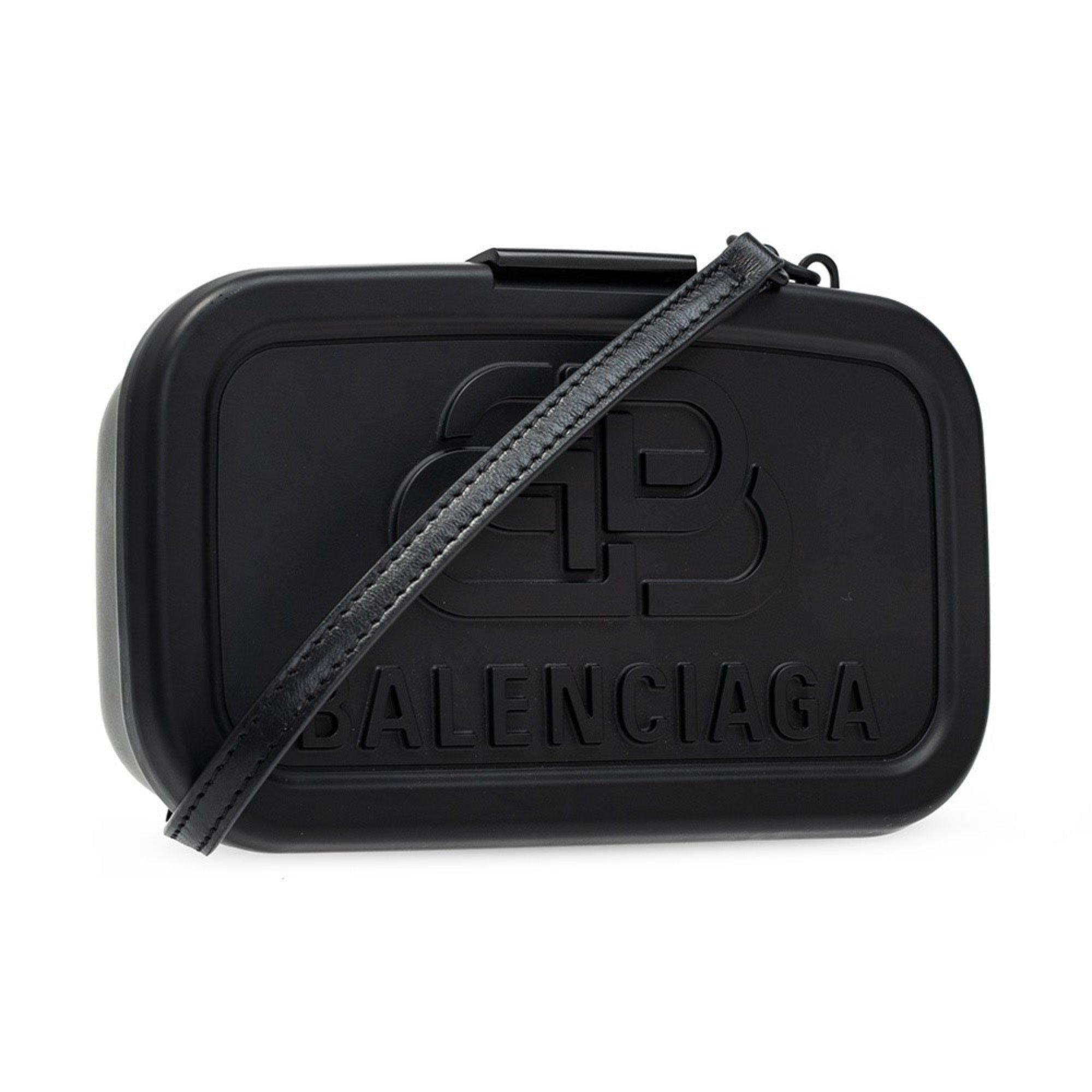 Balenciaga Lunch Box Black Shoulder Bag 638207 at_Queen_Bee_of_Beverly_Hills