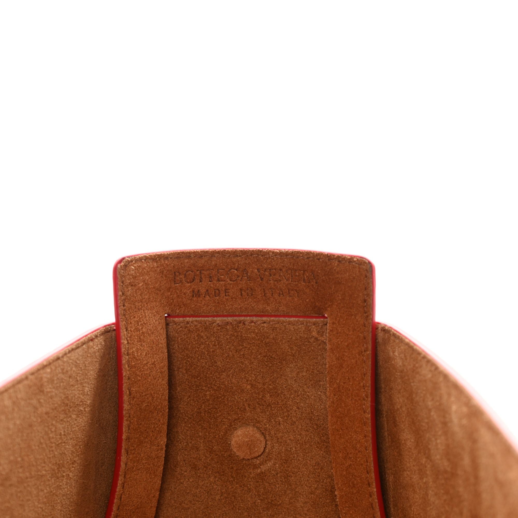 Bottega Veneta The Shell Bag 'Chili Tomato" French Calfskin at_Queen_Bee_of_Beverly_Hills