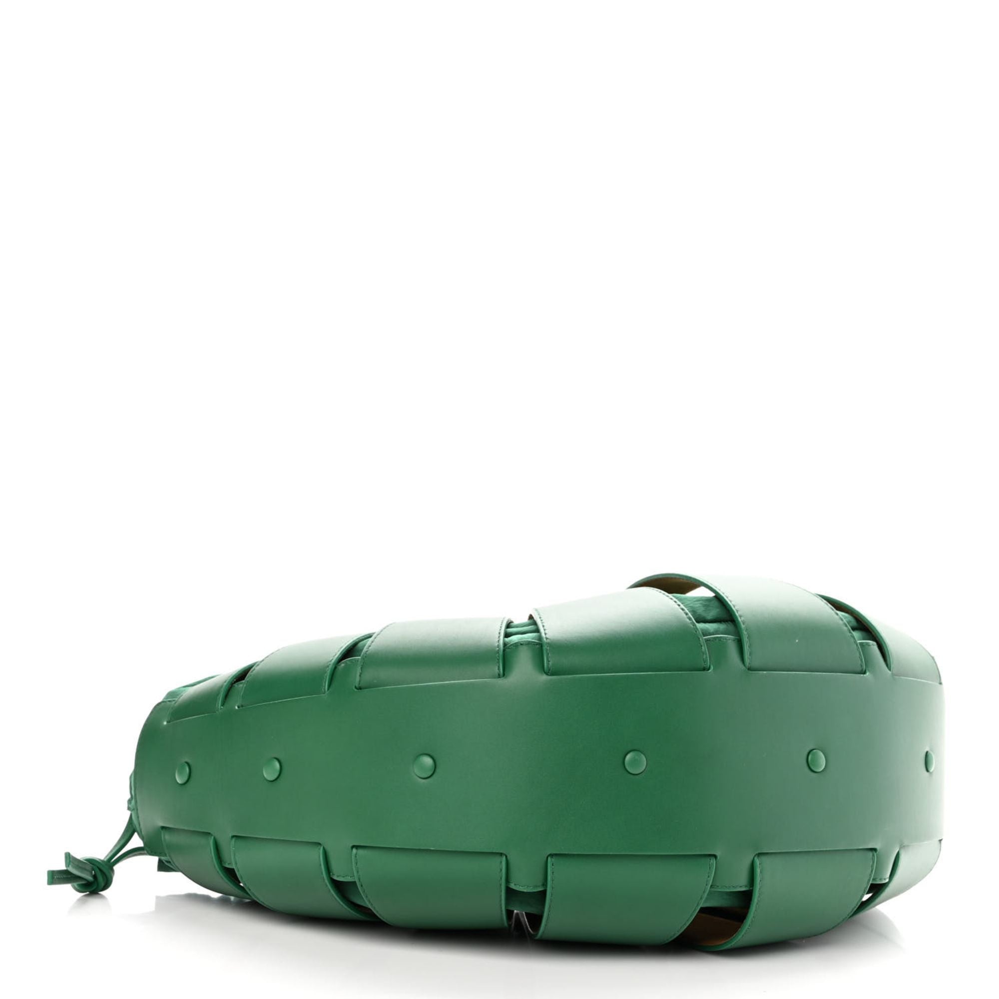 Bottega Veneta The Shell Bag 'Racing Green" French Calfskin at_Queen_Bee_of_Beverly_Hills