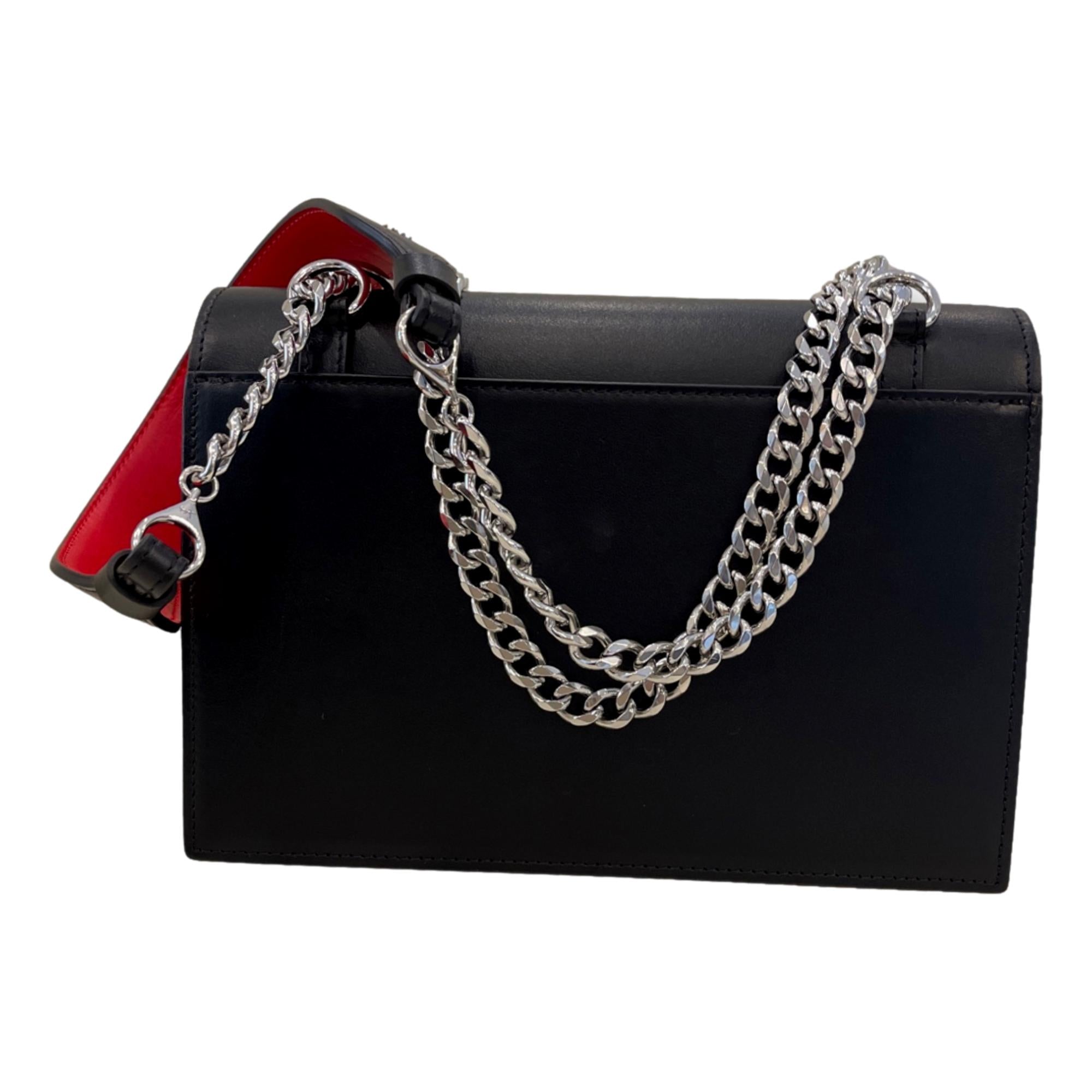 Christian Louboutin Elisa Paillettes Sequin Bengal Calf Bag at_Queen_Bee_of_Beverly_Hills