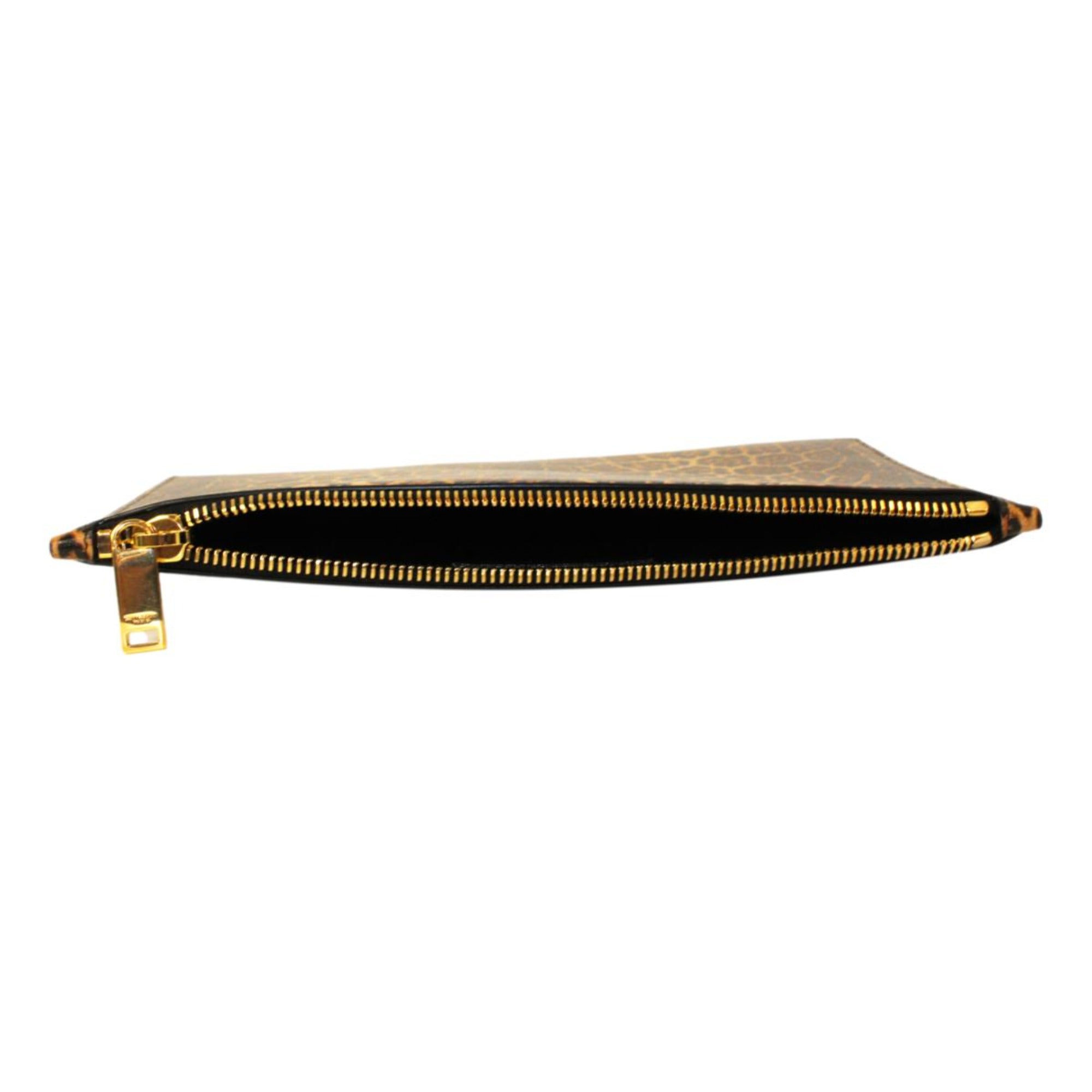 Copy of Saint Laurent Leopard Printed Calfskin Leather Medium Pouch 635098 at_Queen_Bee_of_Beverly_Hills