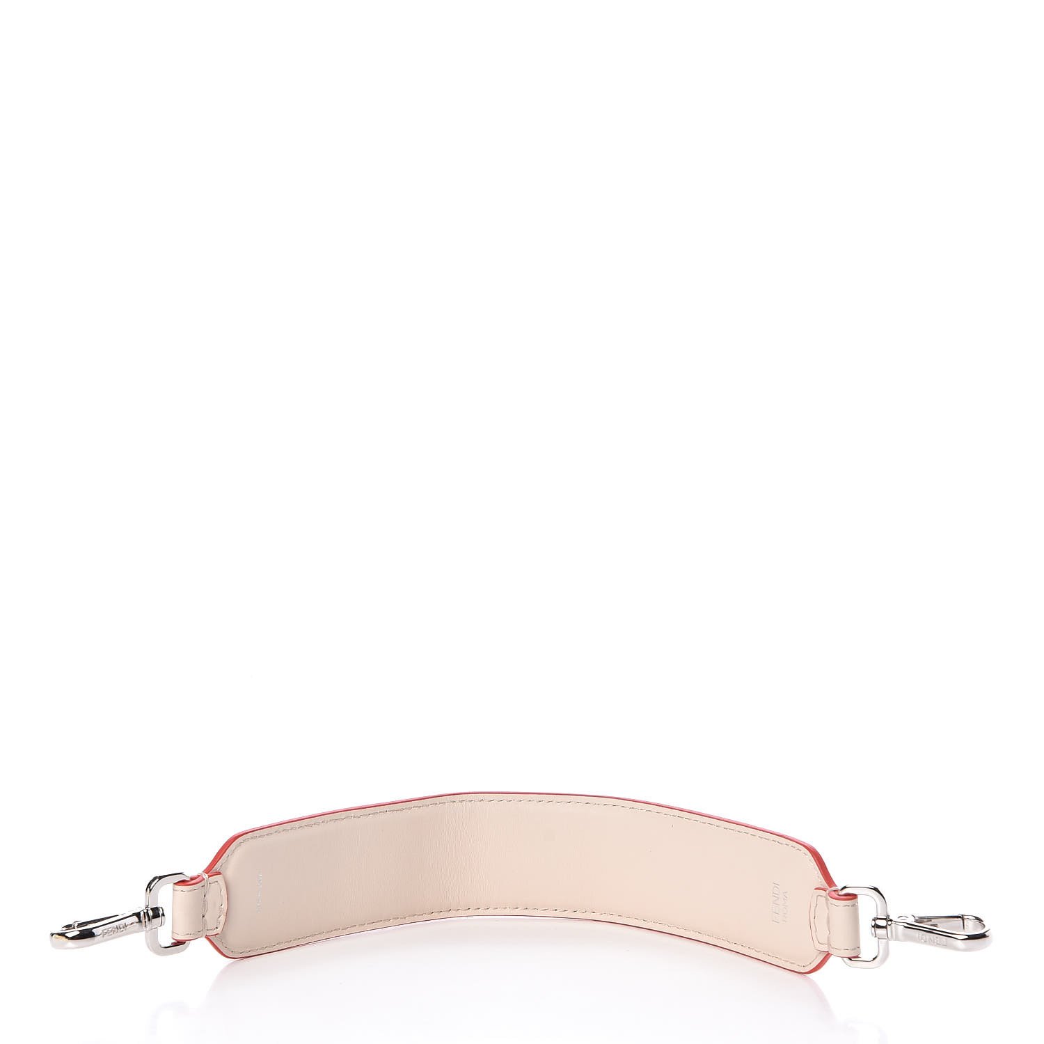 Fendi Camelia Beige Multicolor Studded "FUN" Mini Leather Shoulder Strap 8AV105 at_Queen_Bee_of_Beverly_Hills