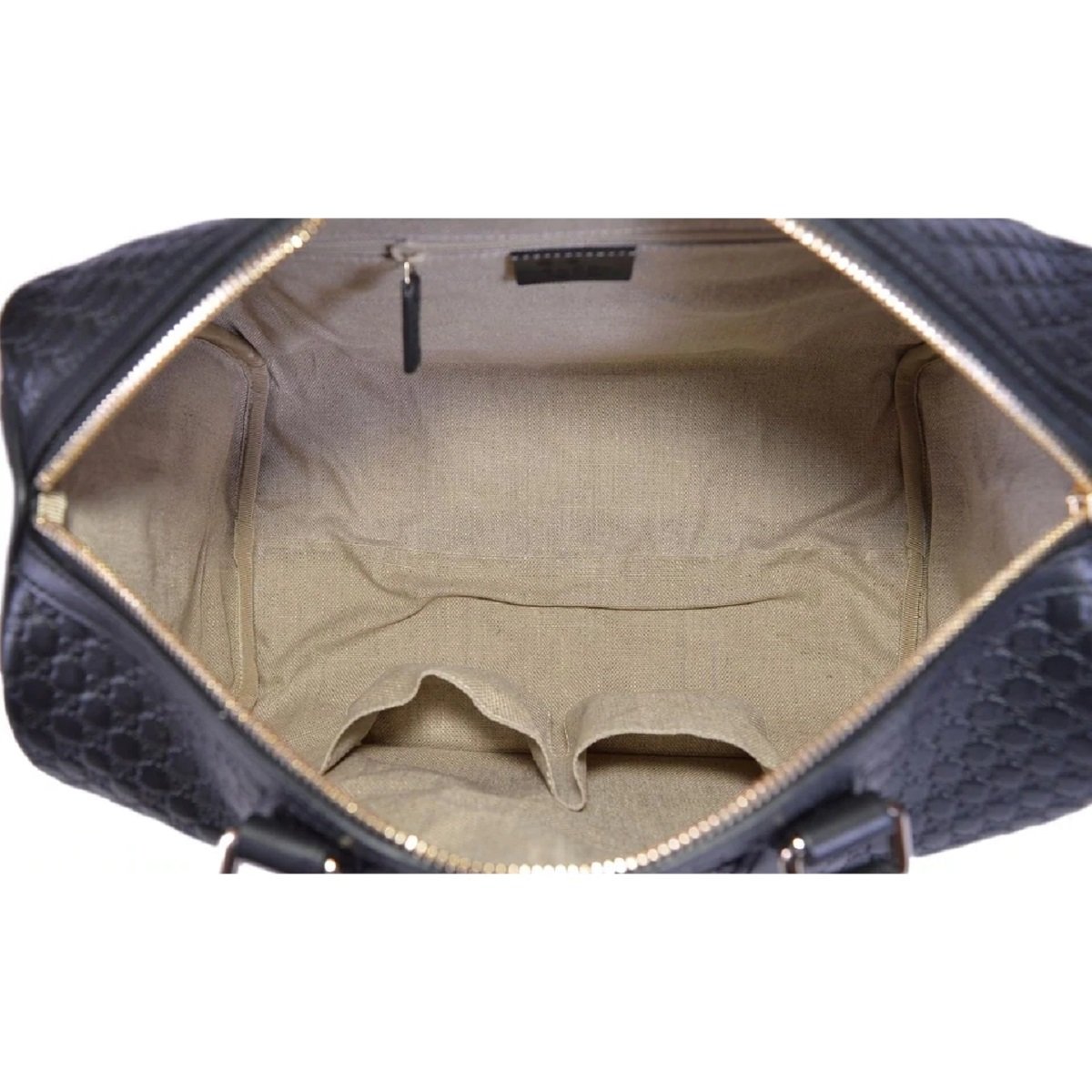 Gucci GG Microguccissima Black Boston Bag 449646 at_Queen_Bee_of_Beverly_Hills