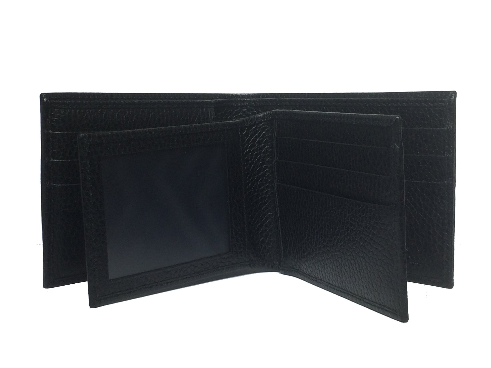 Gucci Men's Microguccissima Black Leather Trifold Wallet 333042 at_Queen_Bee_of_Beverly_Hills