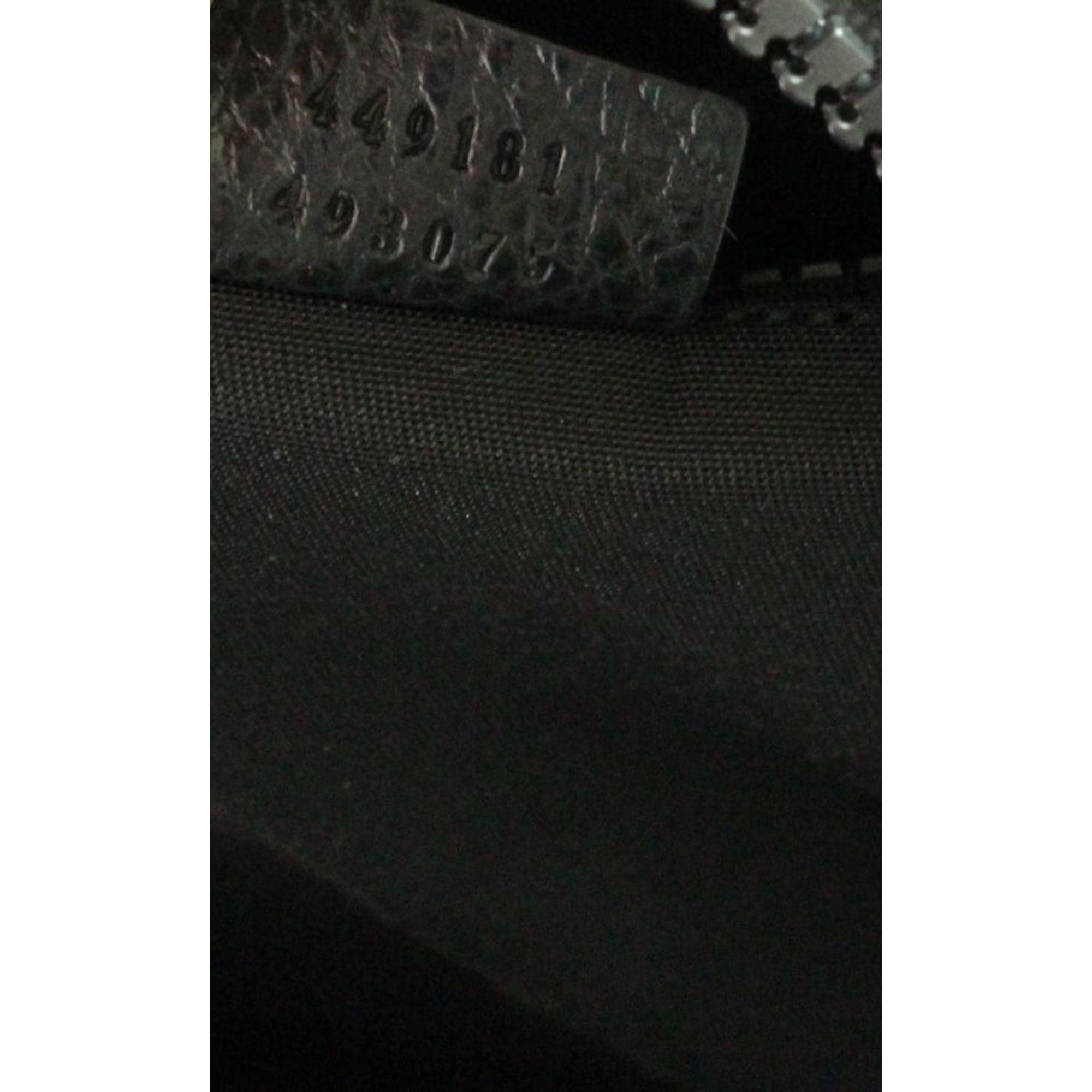 Gucci Nylon GG Guccissima Black Slim Backpack Travel Bag 449181 at_Queen_Bee_of_Beverly_Hills