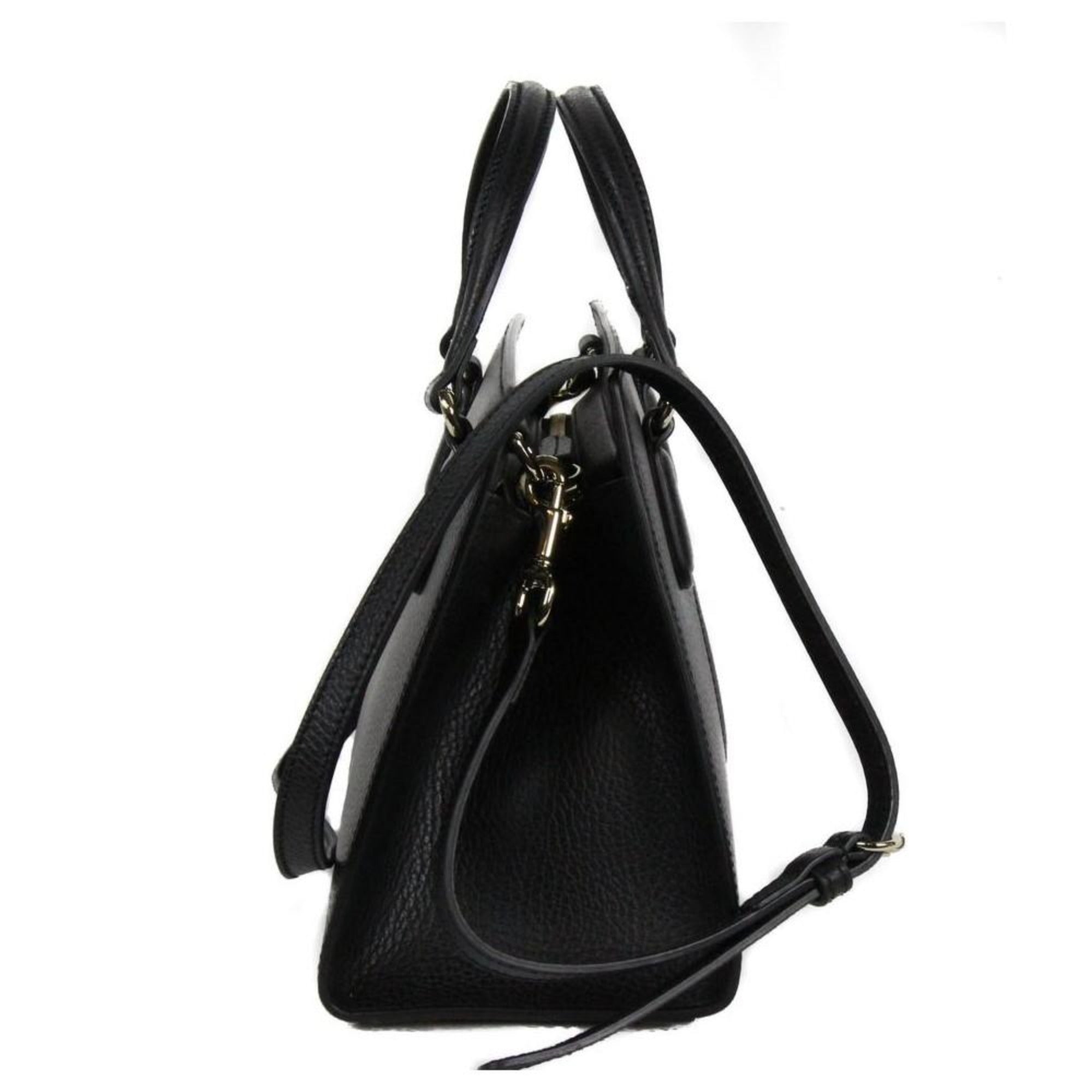 Gucci Soho Leather Tote Crossbody Bag Black 607722 at_Queen_Bee_of_Beverly_Hills