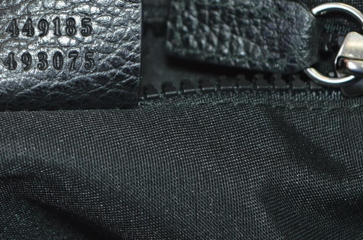 Gucci Unisex GG Guccissima Web Black Canvas Messenger Bag Crossbody 449185 at_Queen_Bee_of_Beverly_Hills