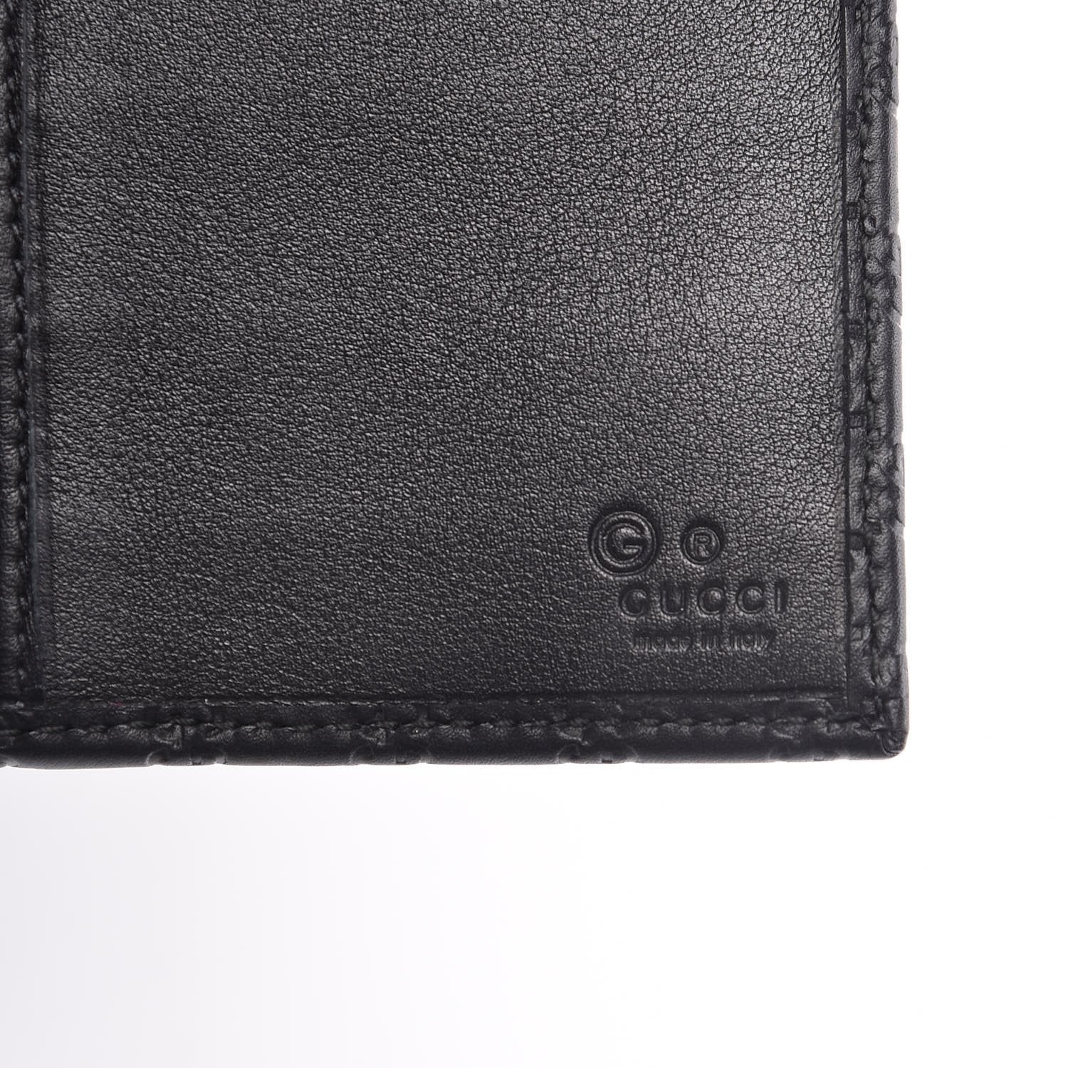 Gucci Women's Black  Microguccissima Continental Flap Wallet 449396 at_Queen_Bee_of_Beverly_Hills