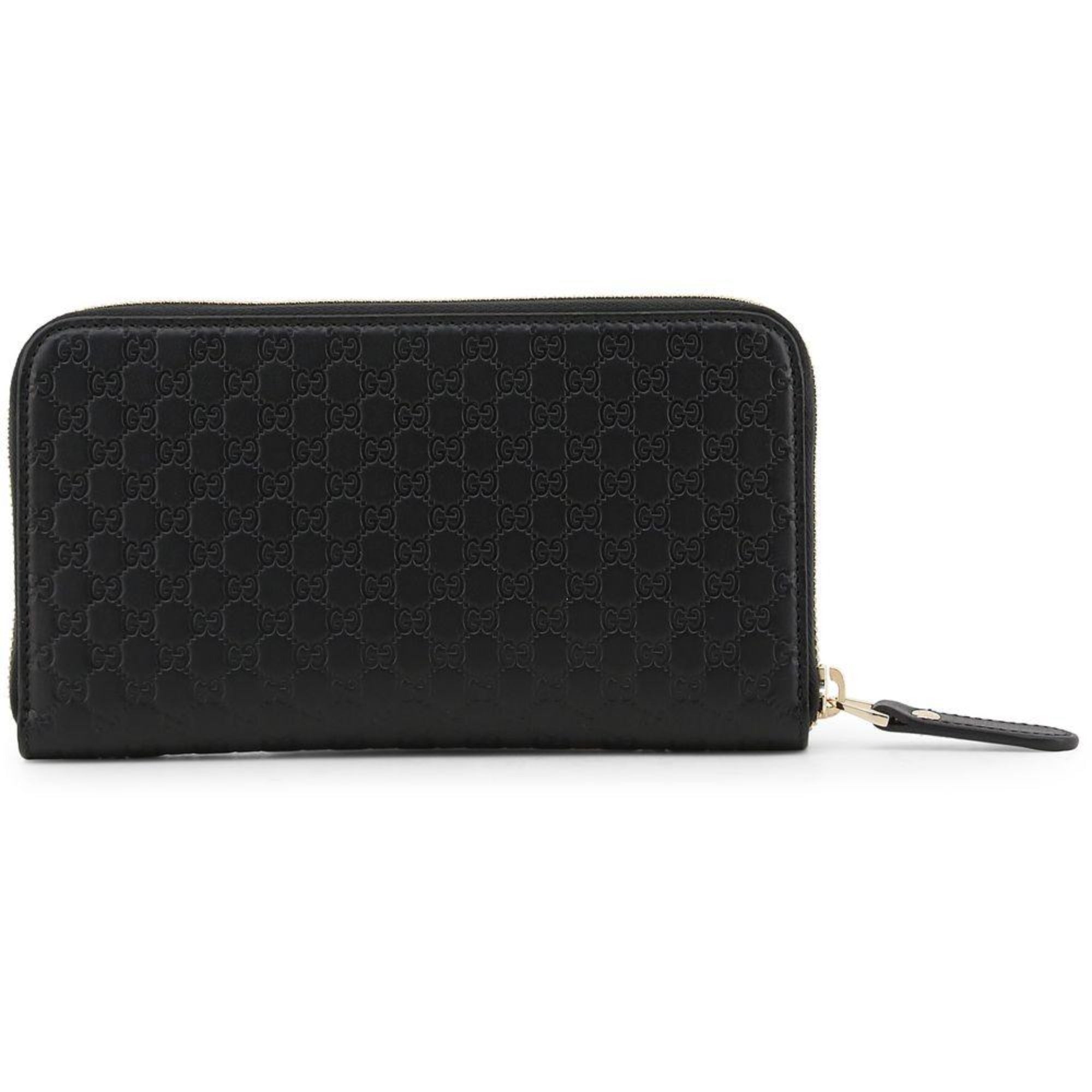 Gucci Women's Black Microguccissima GG Leather Zipper Wallet 449391 at_Queen_Bee_of_Beverly_Hills