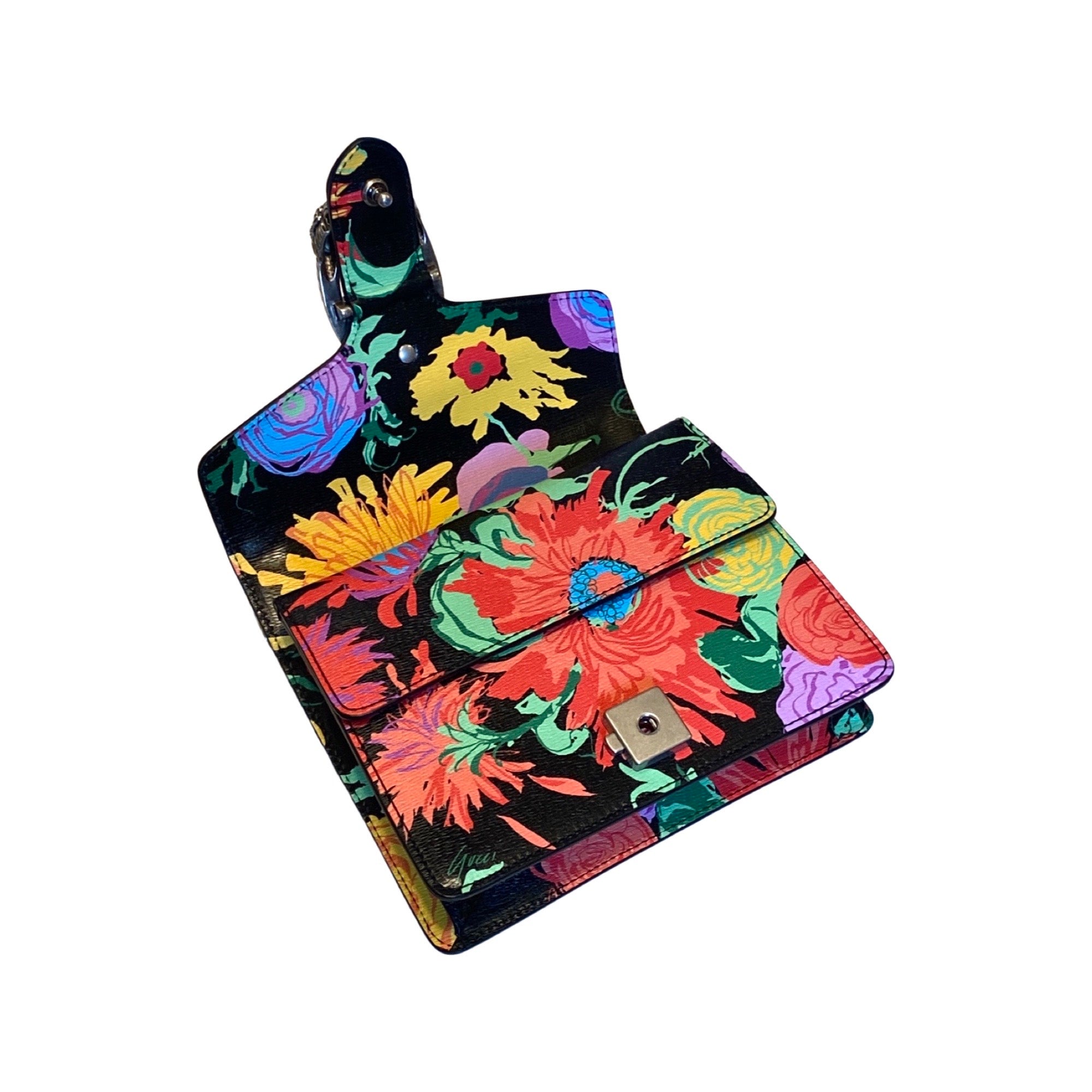 Gucci x Ken Scott Dionysus Floral Print Small Shoulder Bag 421979 at_Queen_Bee_of_Beverly_Hills