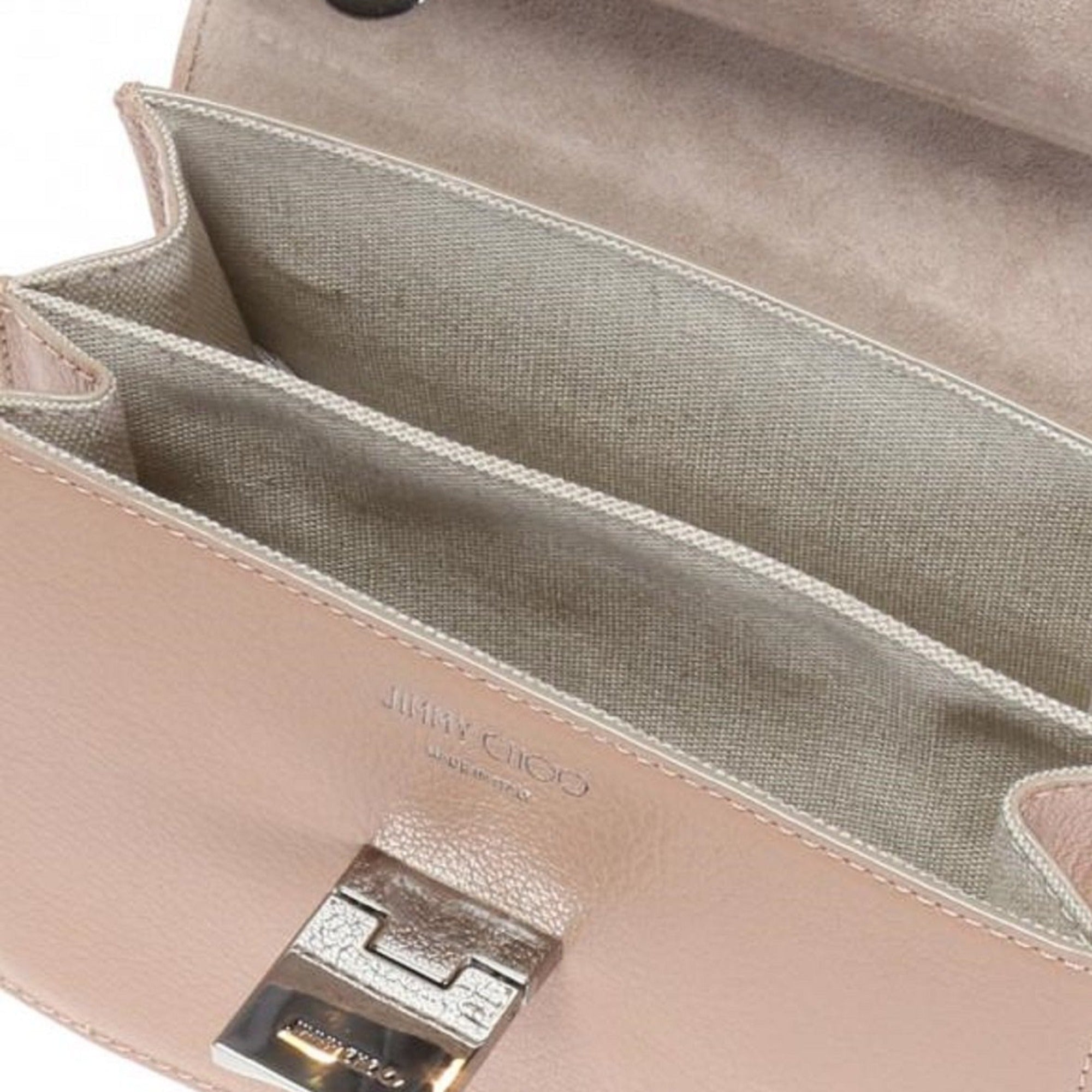 Jimmy Choo Mini Ballet Pink Rebel Cross Body Bag Silver Chain Strap REBEL/XB at_Queen_Bee_of_Beverly_Hills