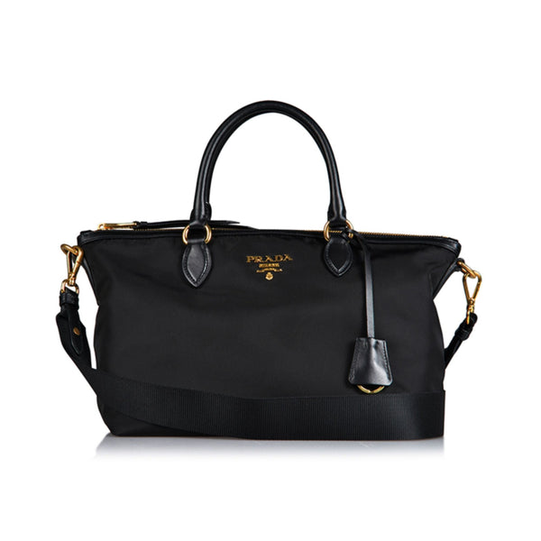 【2024A/W新作★送料無料】 prada-black-tessuto-nylon- バッグ