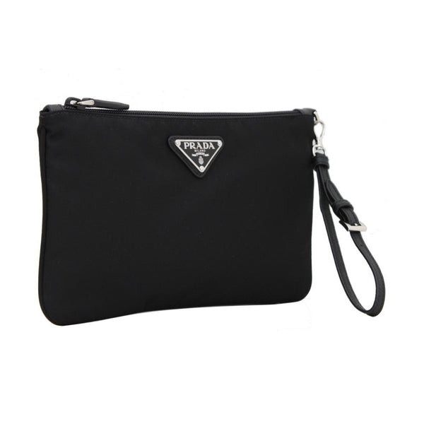 Prada Mini Black Tessuto Crossbody Pochette