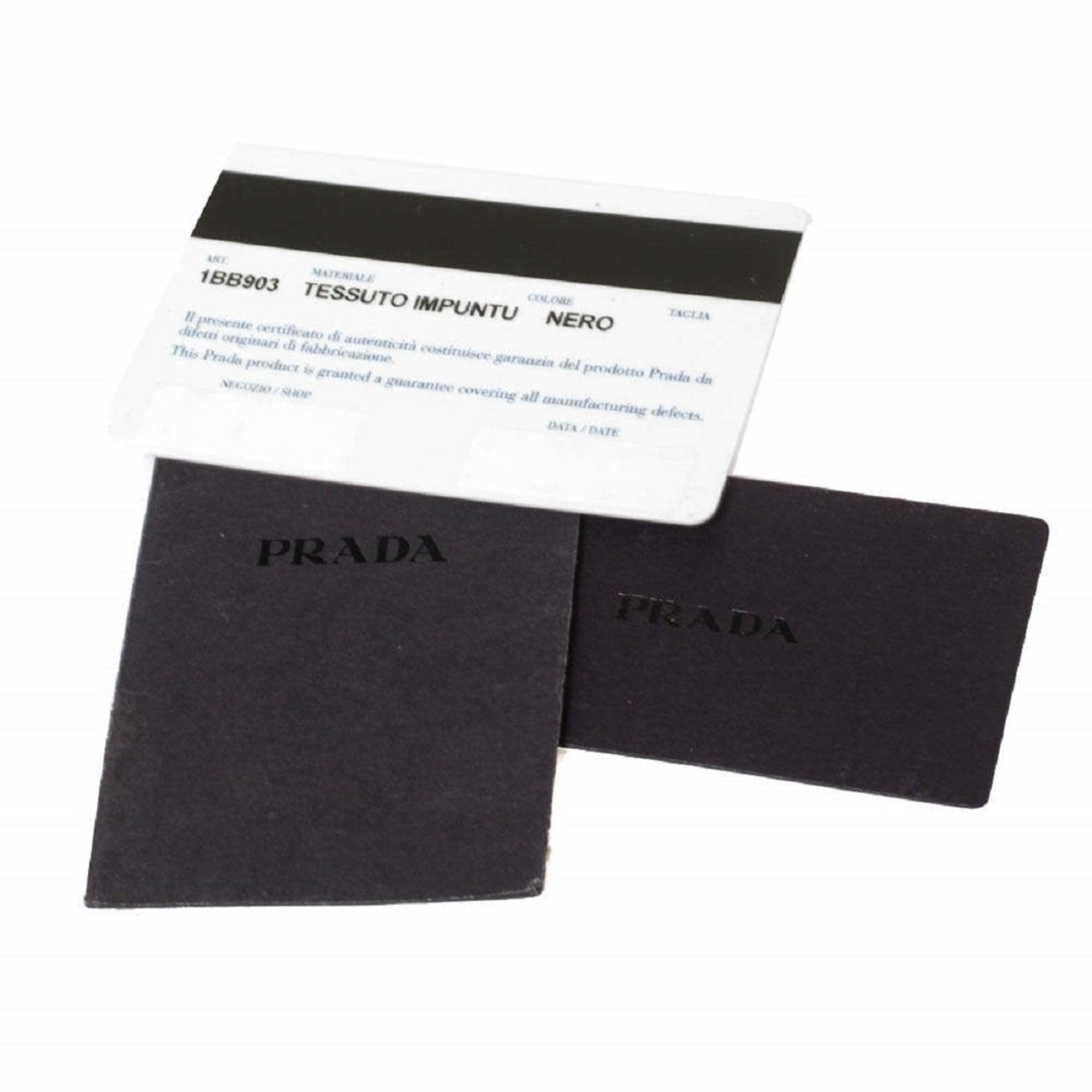 Prada Black Tessuto Nylon Quilted Shoulder Handbag 1BB903 at_Queen_Bee_of_Beverly_Hills