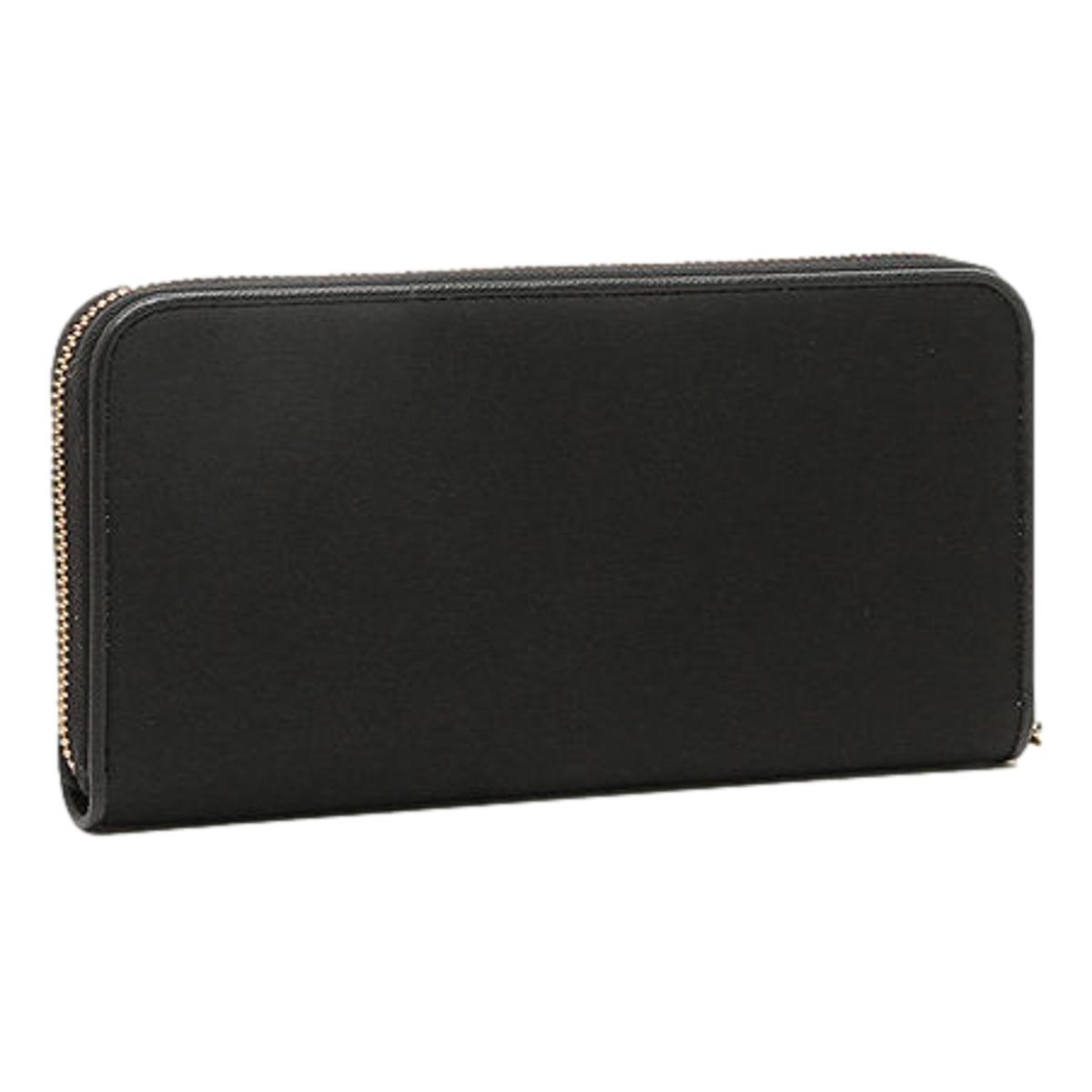 Prada Black Tessuto Nylon Zip Around Wallet 1ML506 at_Queen_Bee_of_Beverly_Hills
