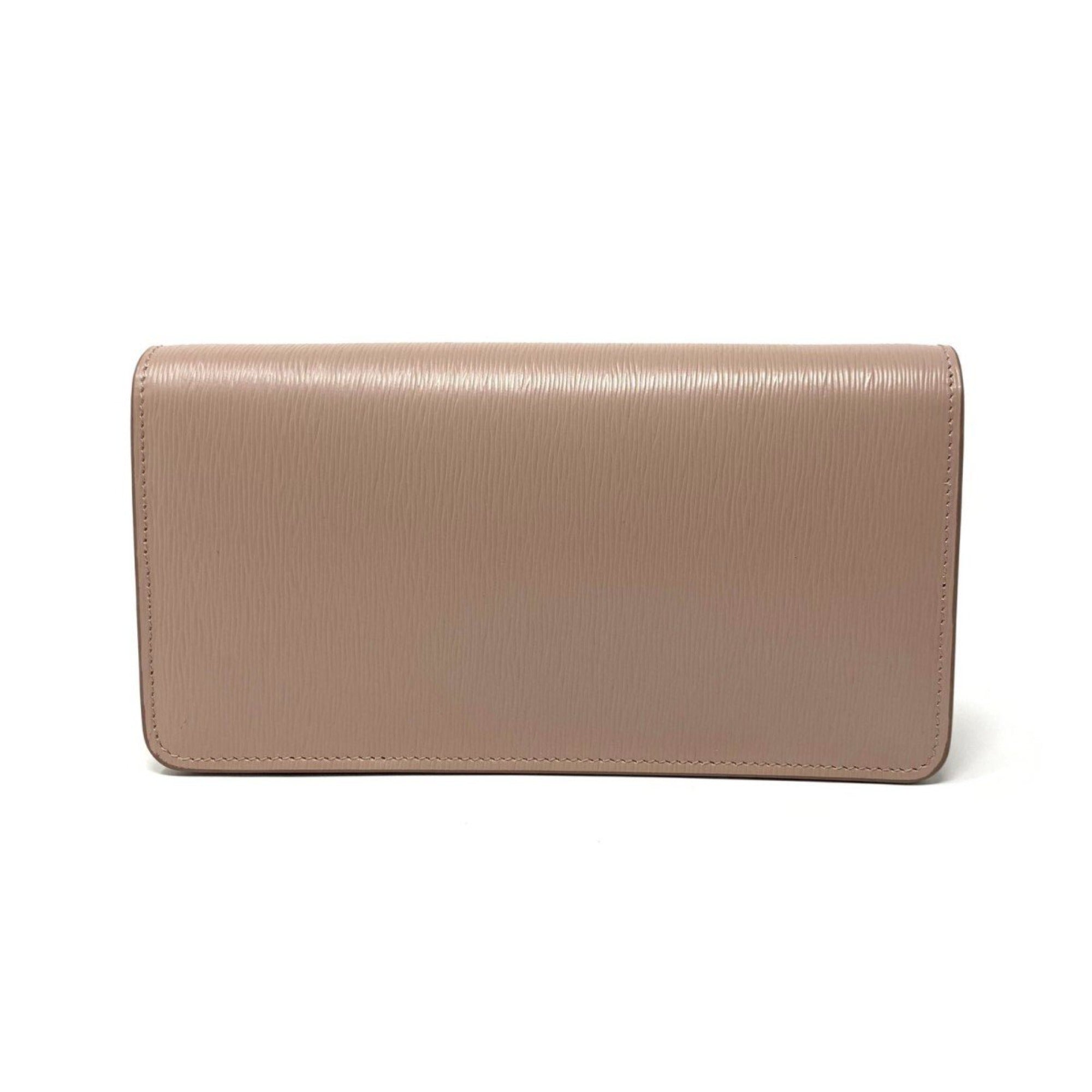 Prada Cipria Beige Vitello Move Leather Chain Wallet Crossbody Bag 1BP021 at_Queen_Bee_of_Beverly_Hills