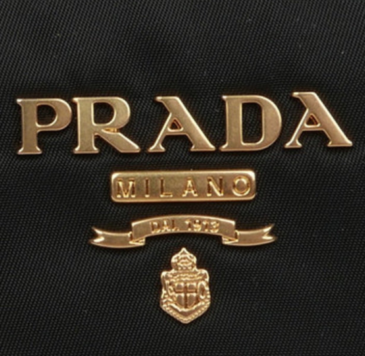 Prada Tessuto Nylon Black Camera Bag Crossbody 1BH089 at_Queen_Bee_of_Beverly_Hills