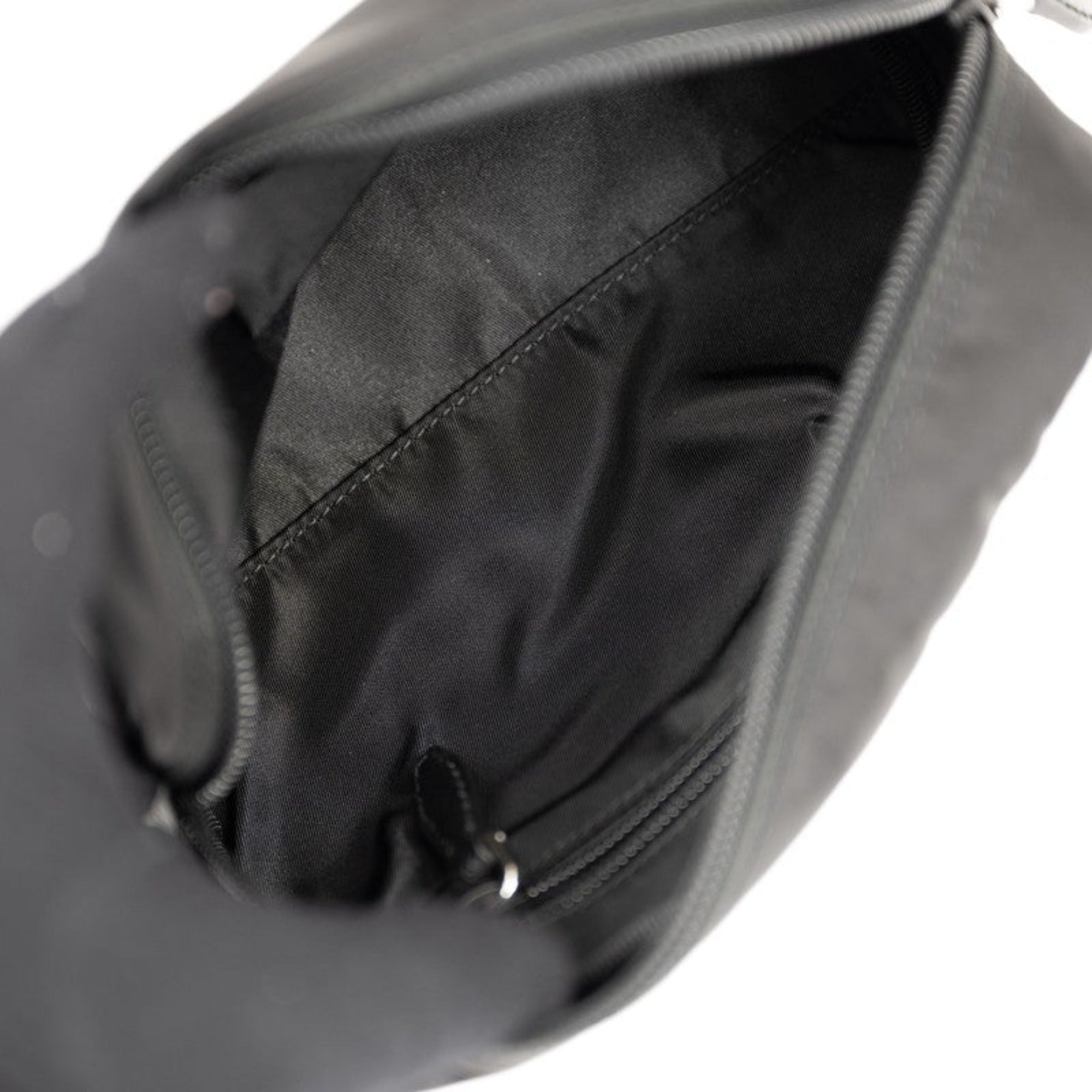 Prada Tessuto Nylon Black Cosmetic Case Necessaire Bag 1NA350 at_Queen_Bee_of_Beverly_Hills