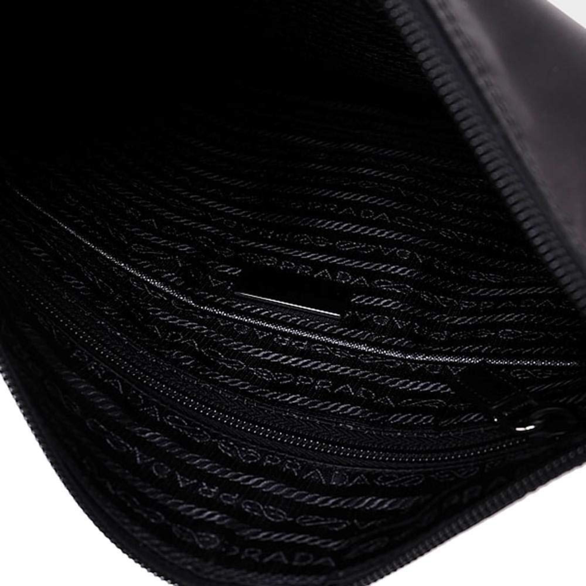 Prada Tessuto Nylon Sport Black Messenger Crossbody Bag 1BH716 at_Queen_Bee_of_Beverly_Hills