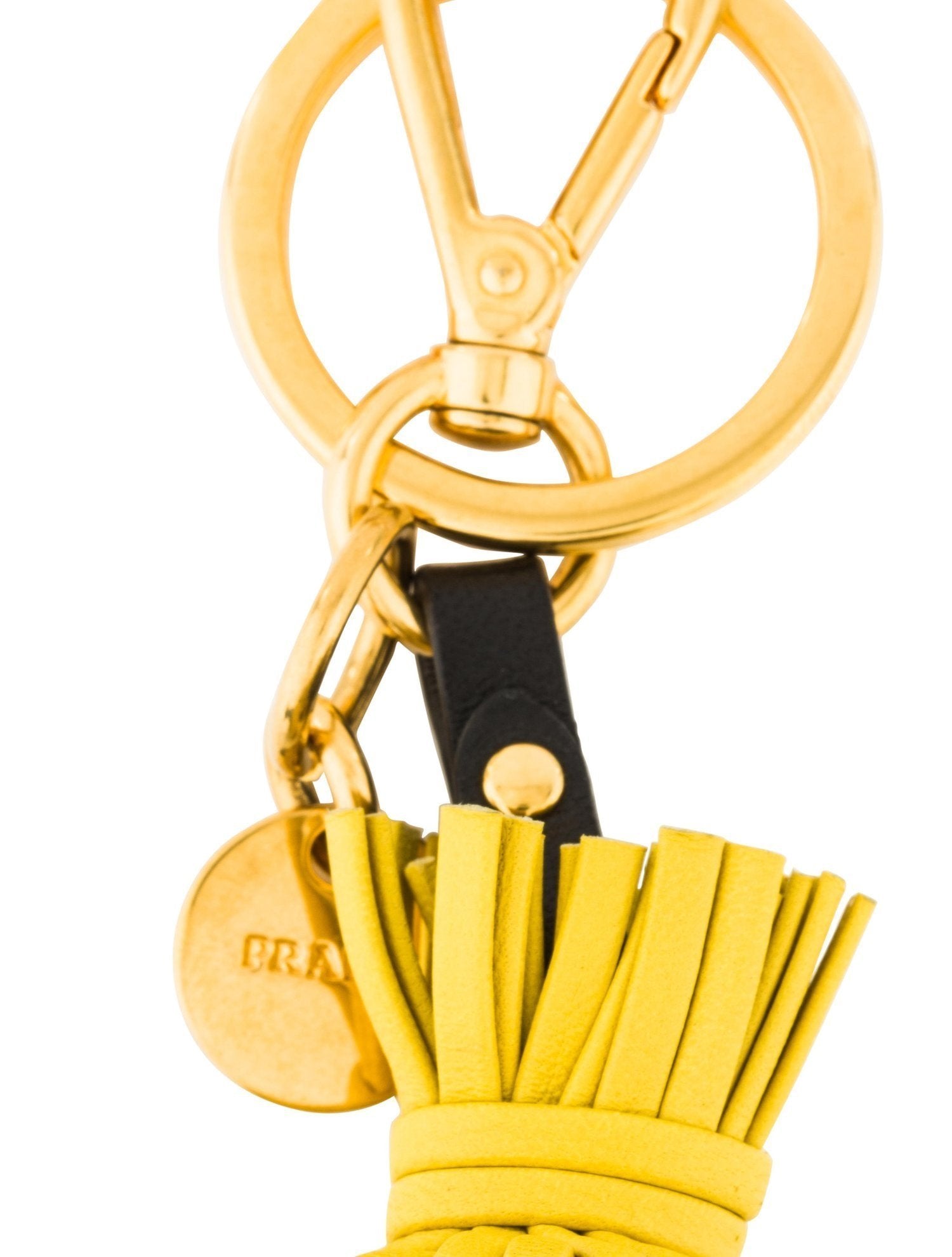 Prada Trick Pelle Felce Green Dress Jasmine Doll Keyring Key Charm 1TL171 at_Queen_Bee_of_Beverly_Hills