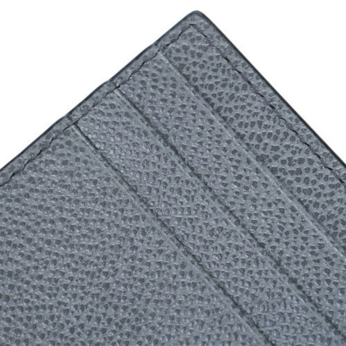 Prada Vitello Micro Grain Mens Vertical Card Holder Black Nero Mercurio 2MC035 at_Queen_Bee_of_Beverly_Hills